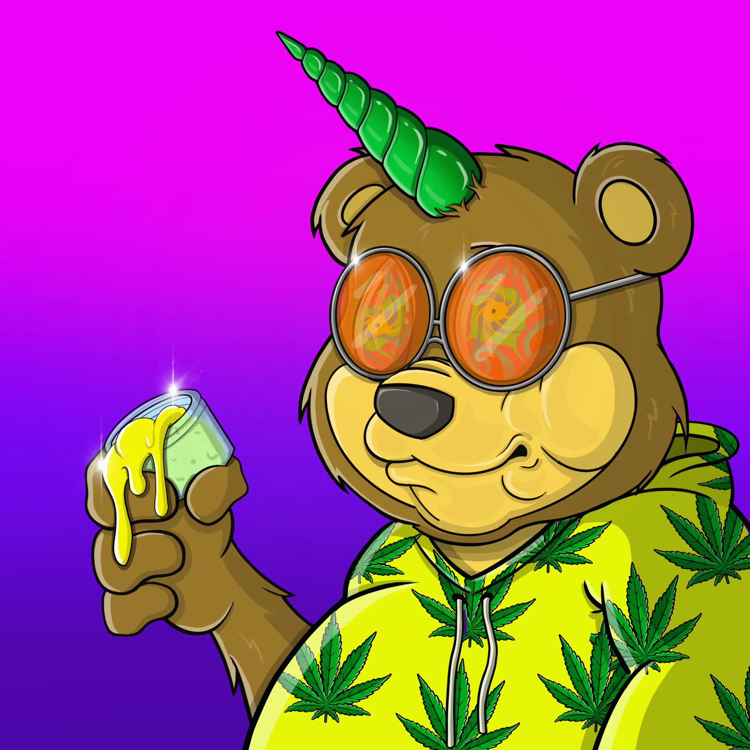 Burnin Bears #751 NFT on Algorand