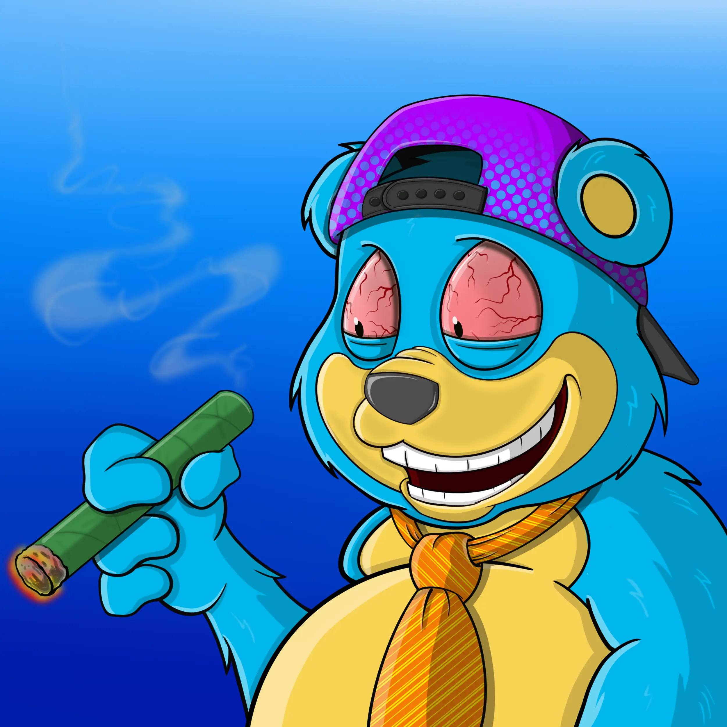 Burnin Bears #906 NFT on Algorand