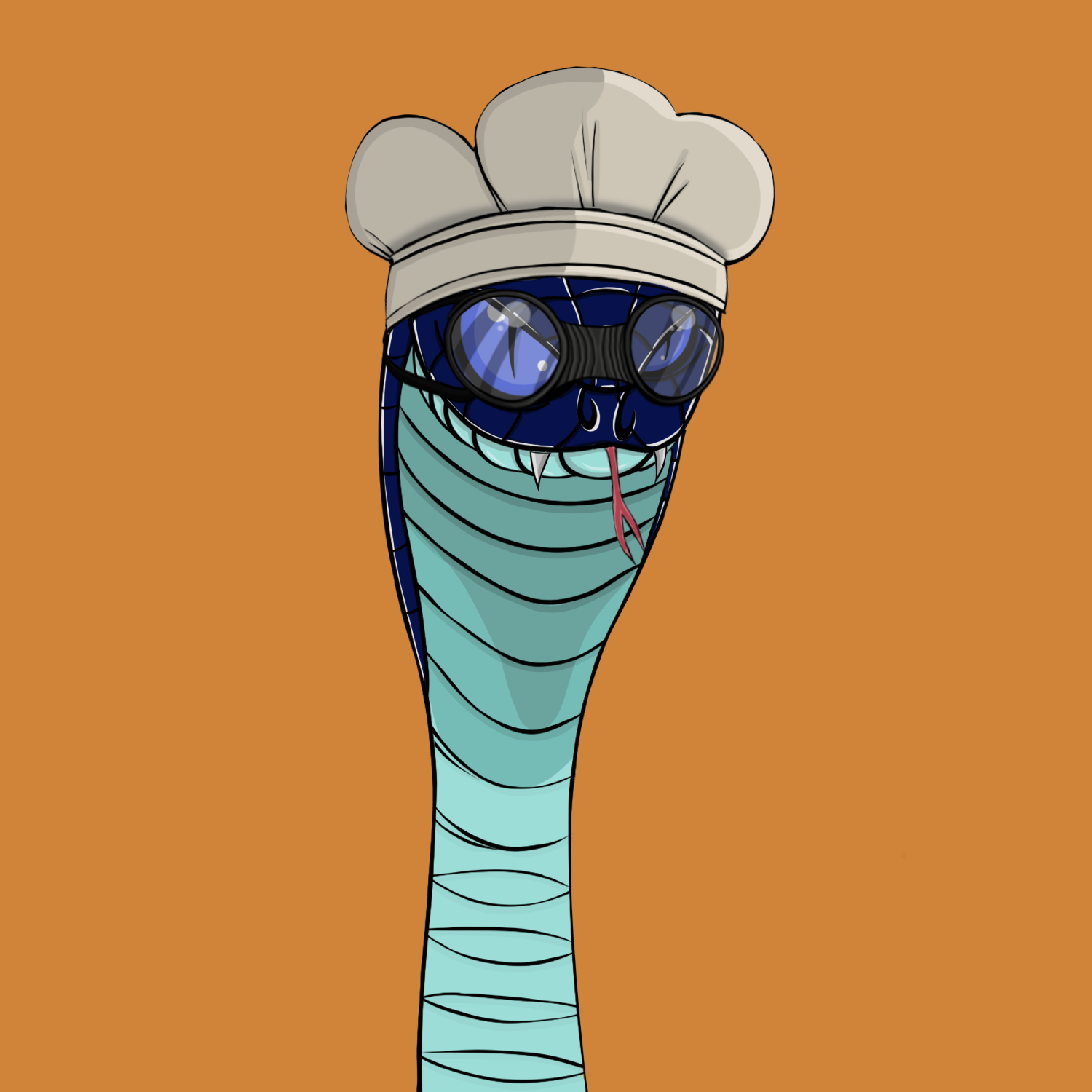 The Snake Cartel #140 NFT on Algorand