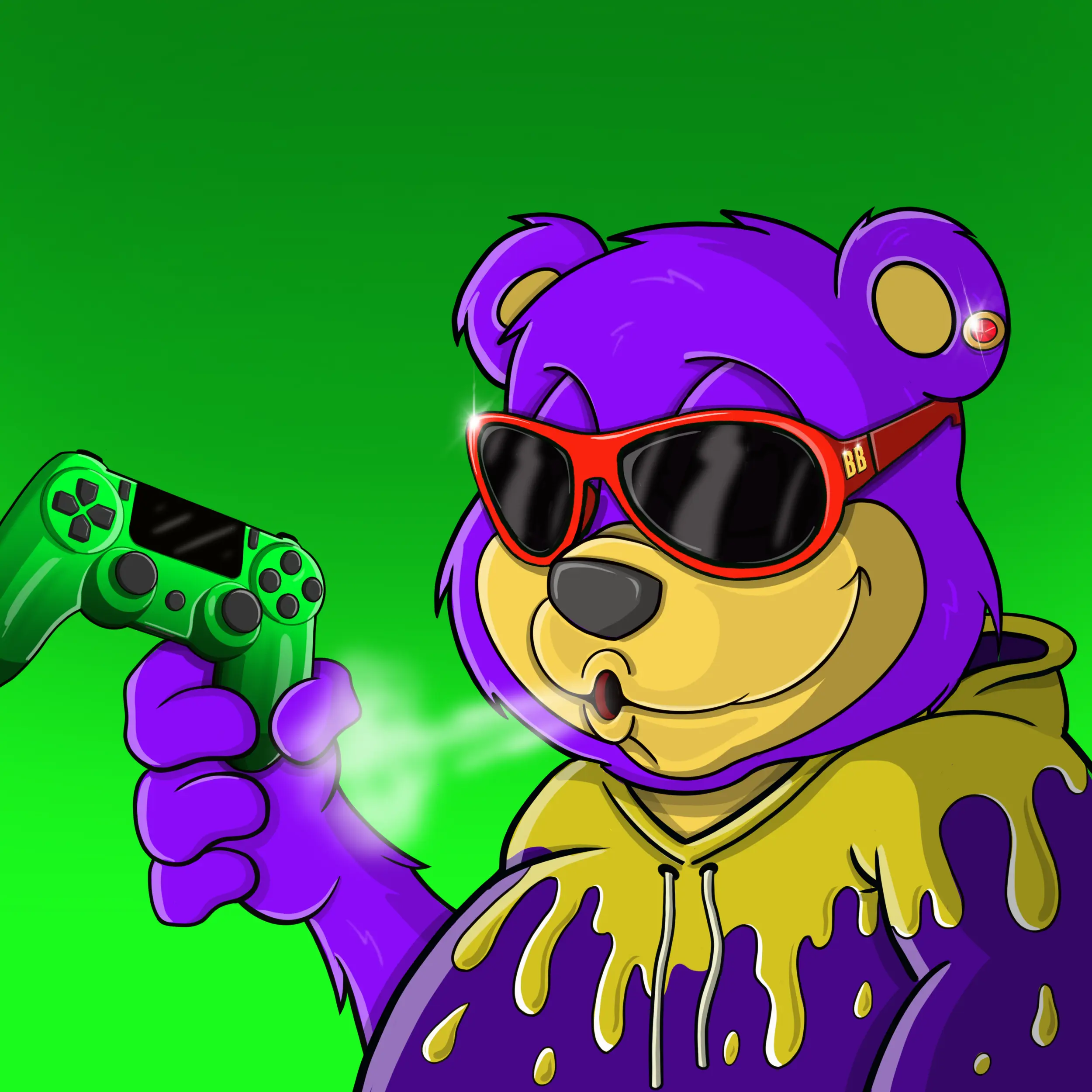 Burnin Bears #690 NFT on Algorand