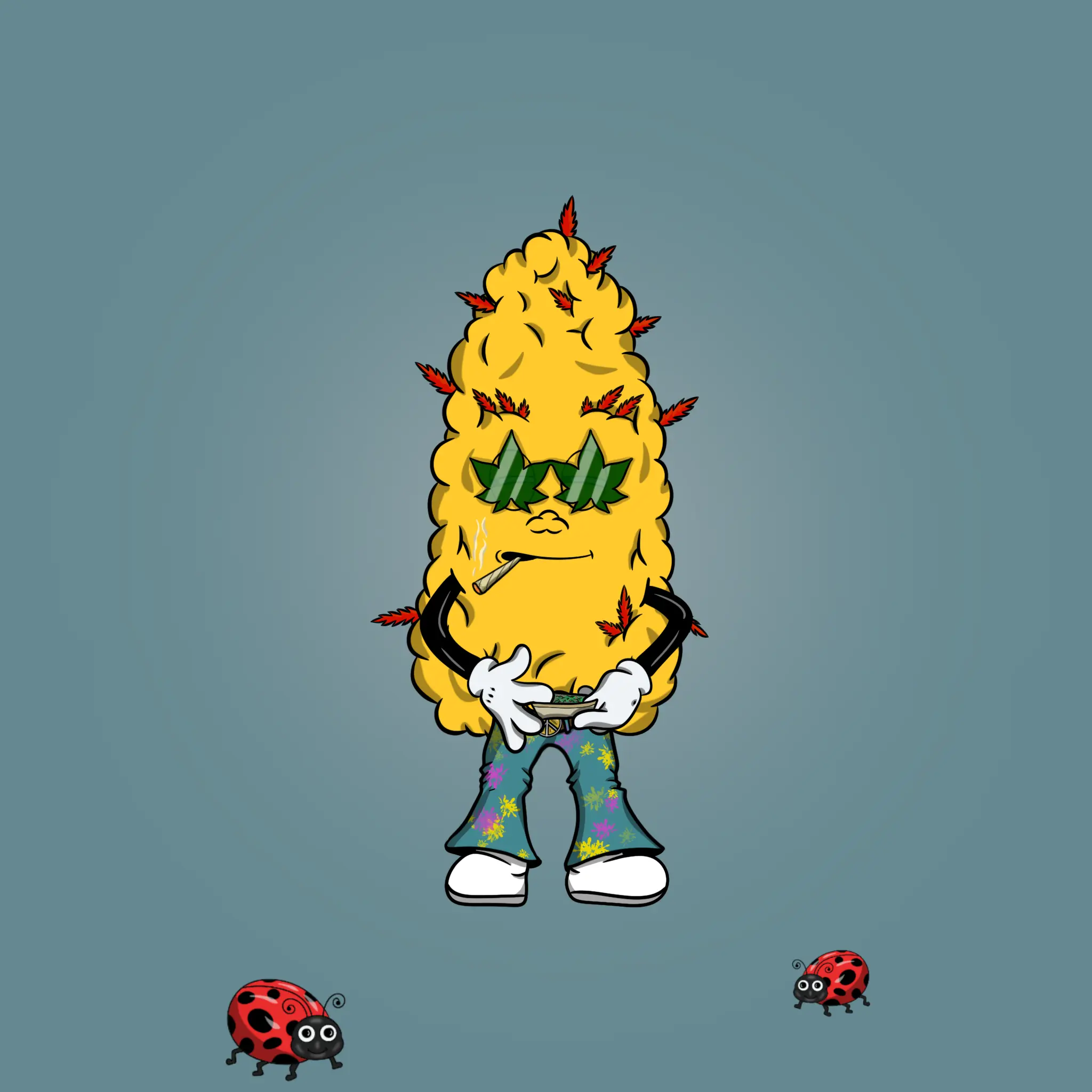 Blazing Budz #828 NFT on Algorand