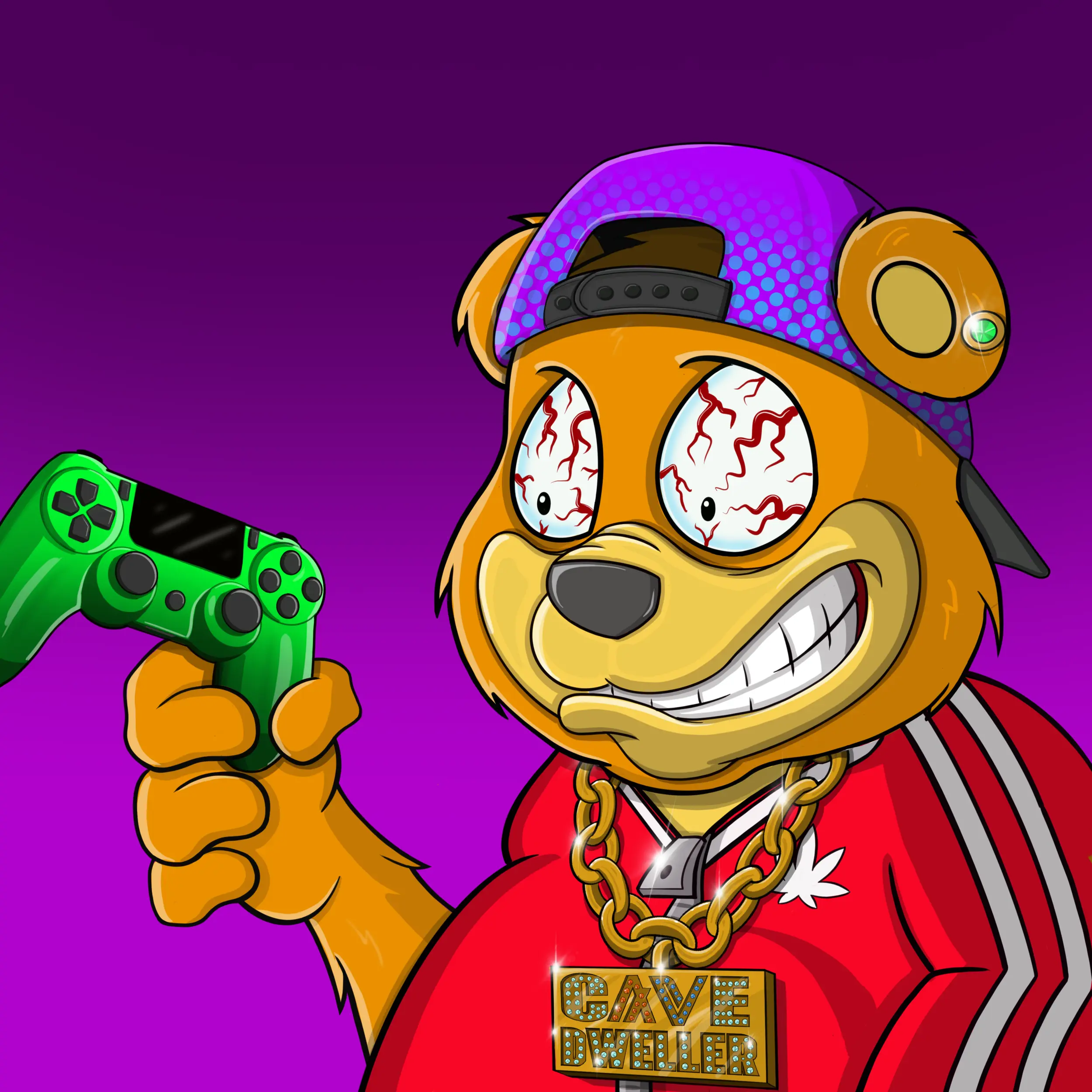 Burnin Bears #810 NFT on Algorand