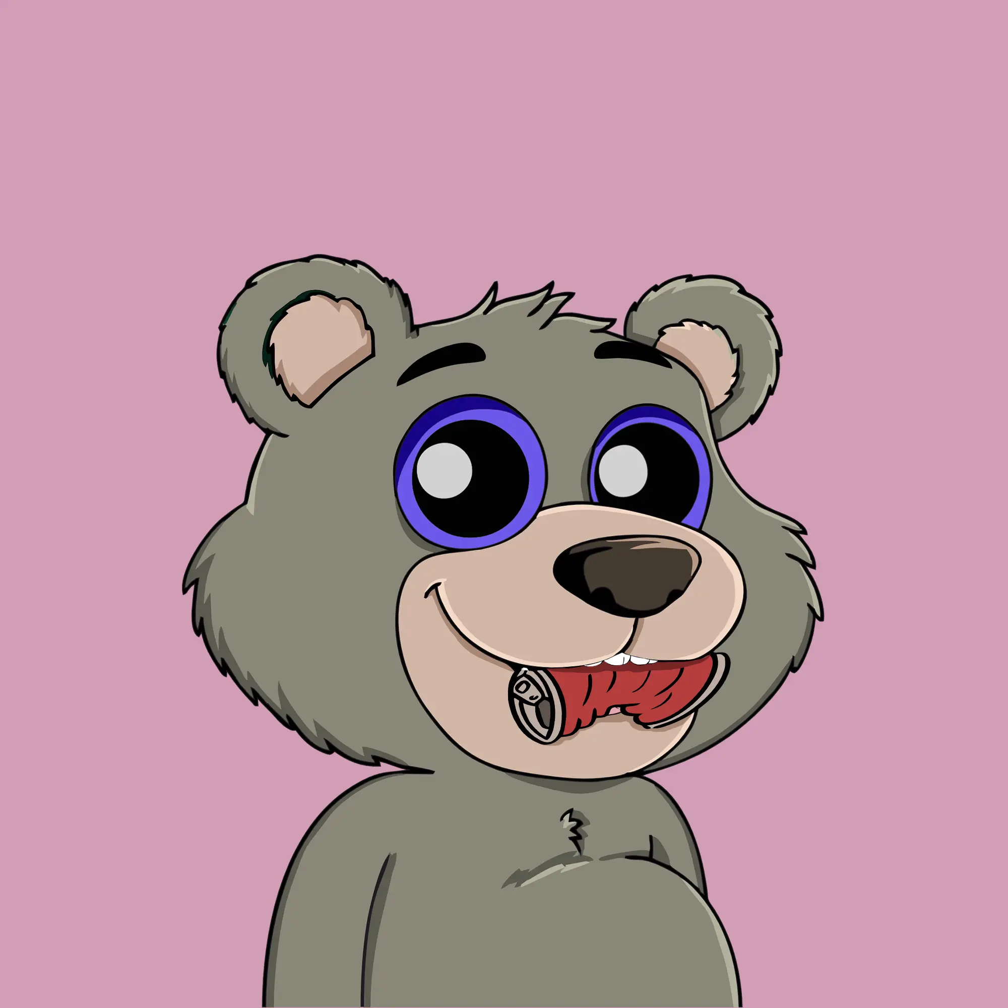 Gluttonous Bears #53 NFT on Algorand