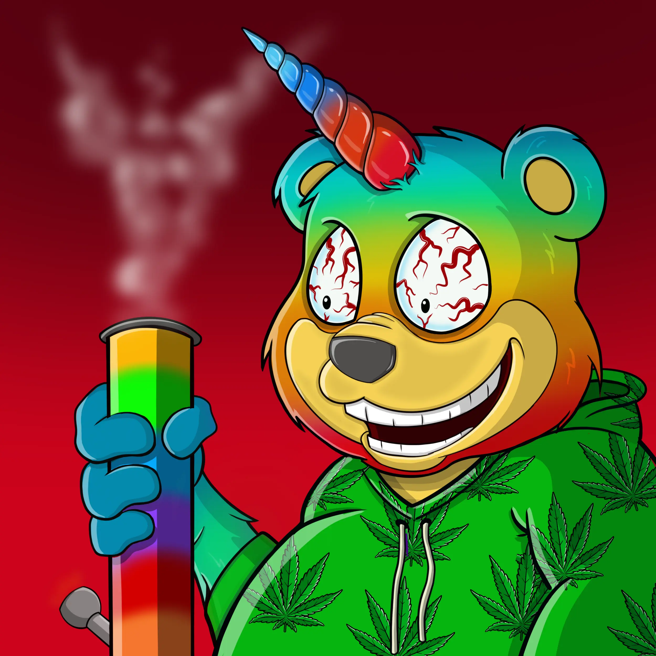 Burnin Bears #1637 NFT on Algorand