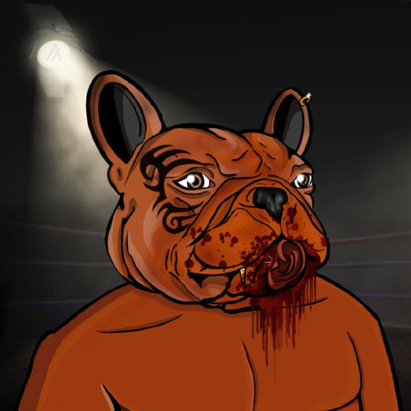 An image of Algo Frenchies #117 Mike Tyson