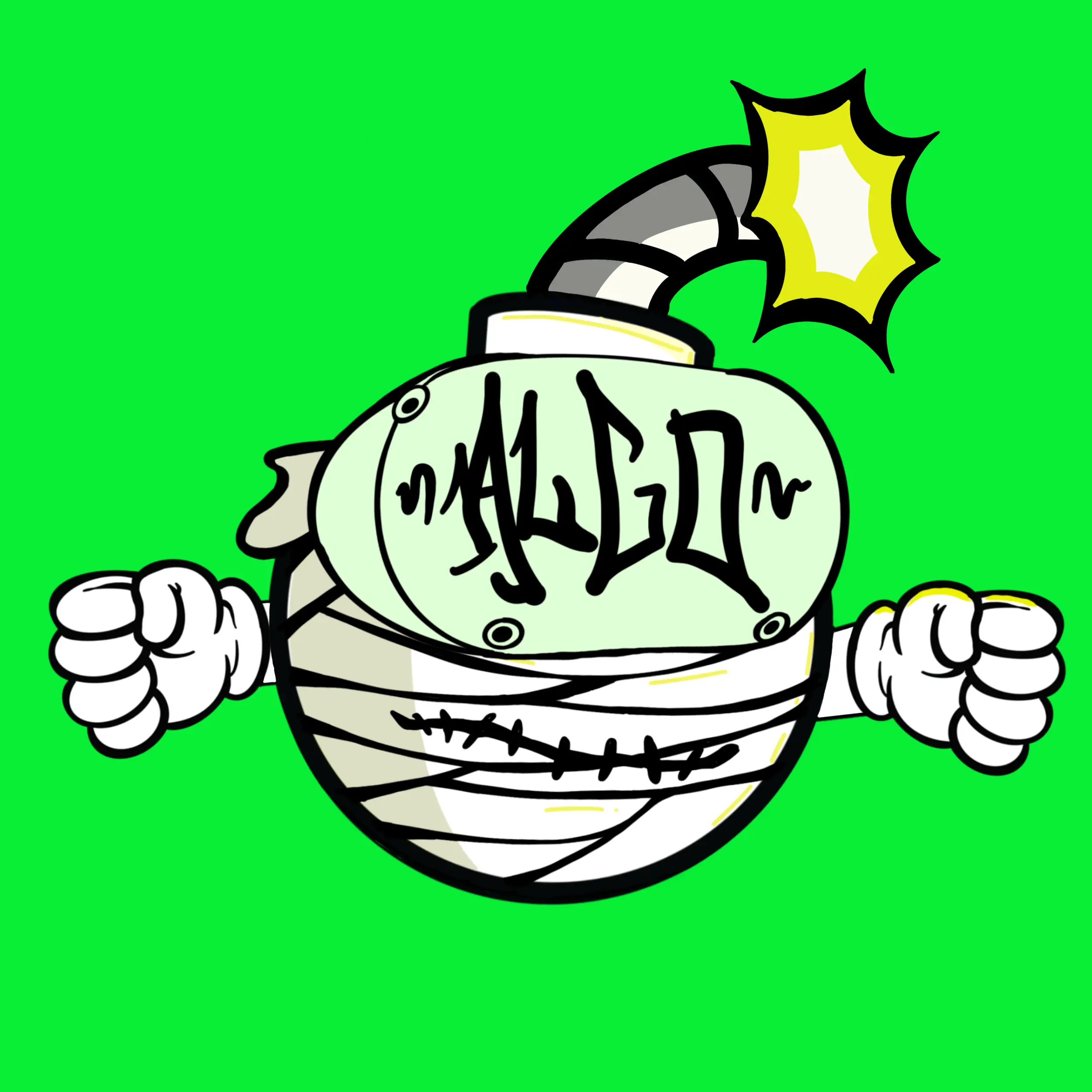 Crypto Bomber Krew #2161 NFT on Algorand