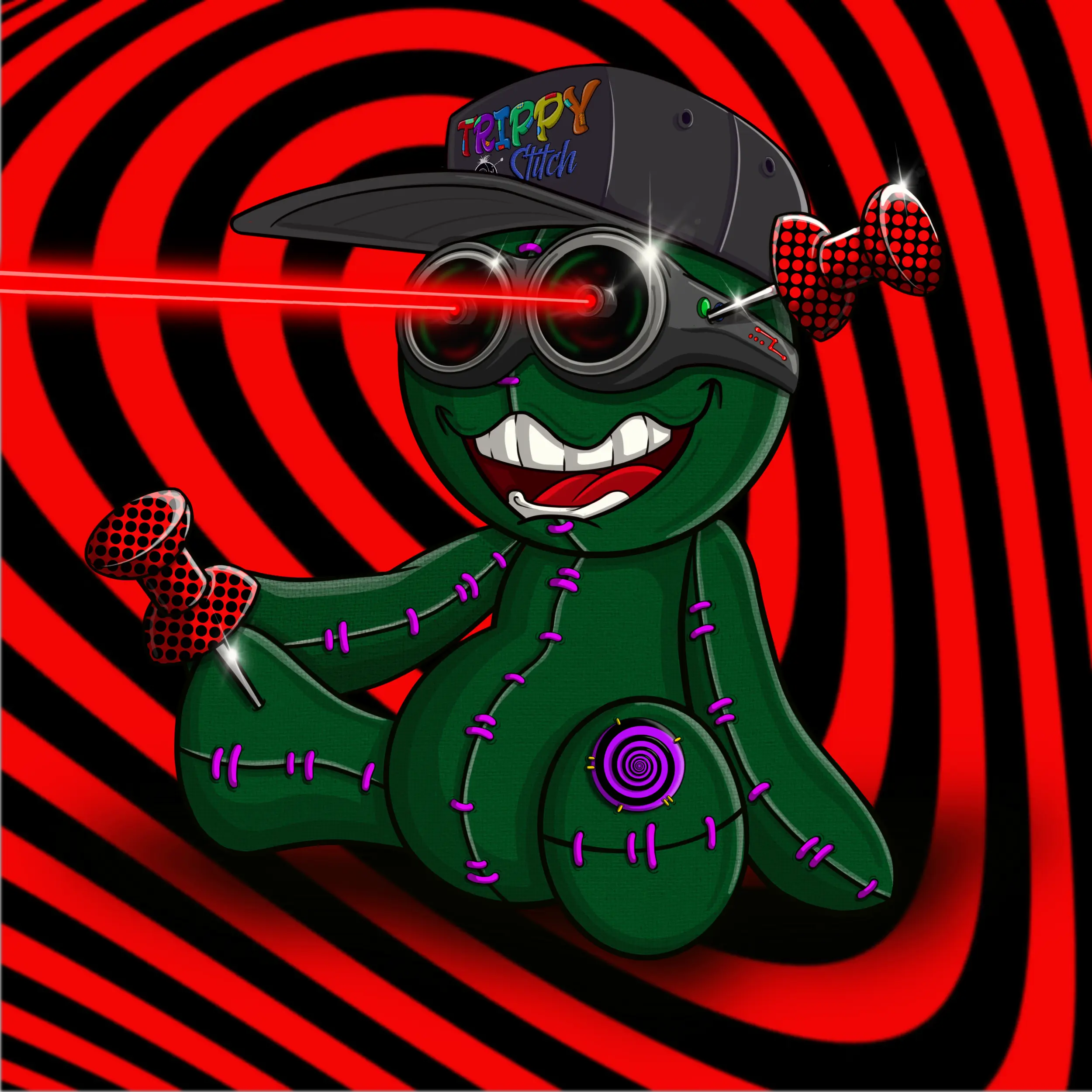 Trippy Stitch #862 NFT on Algorand