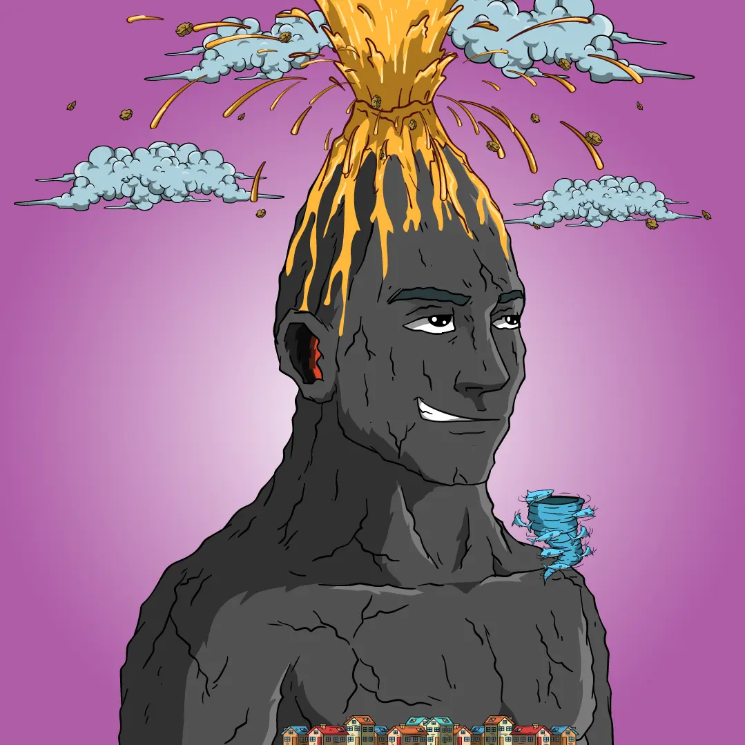 Volcano Boyz #1855 NFT on Algorand