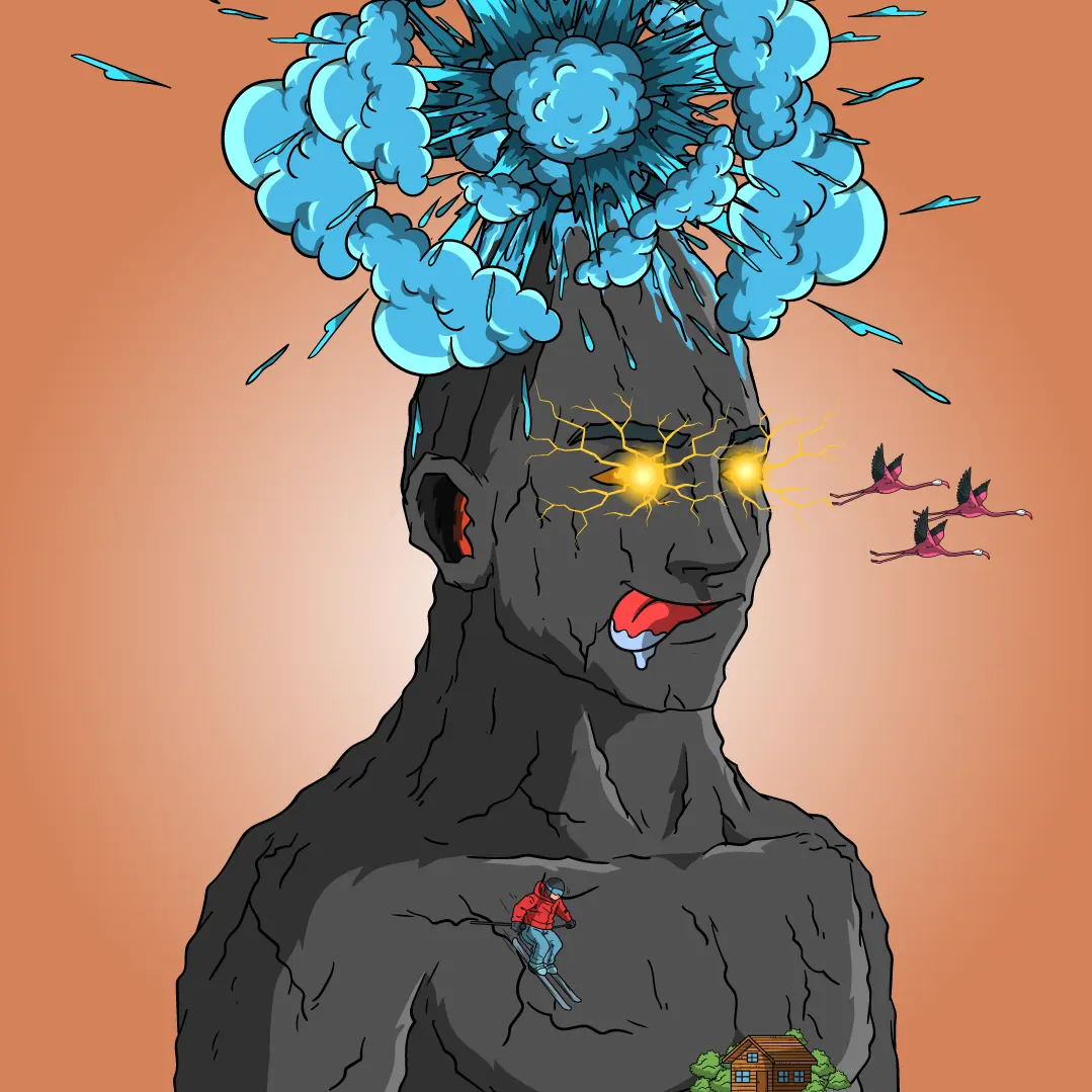 Volcano Boyz #877 NFT on Algorand