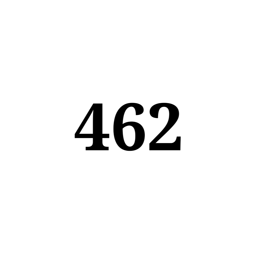 Number 462 NFT on Algorand