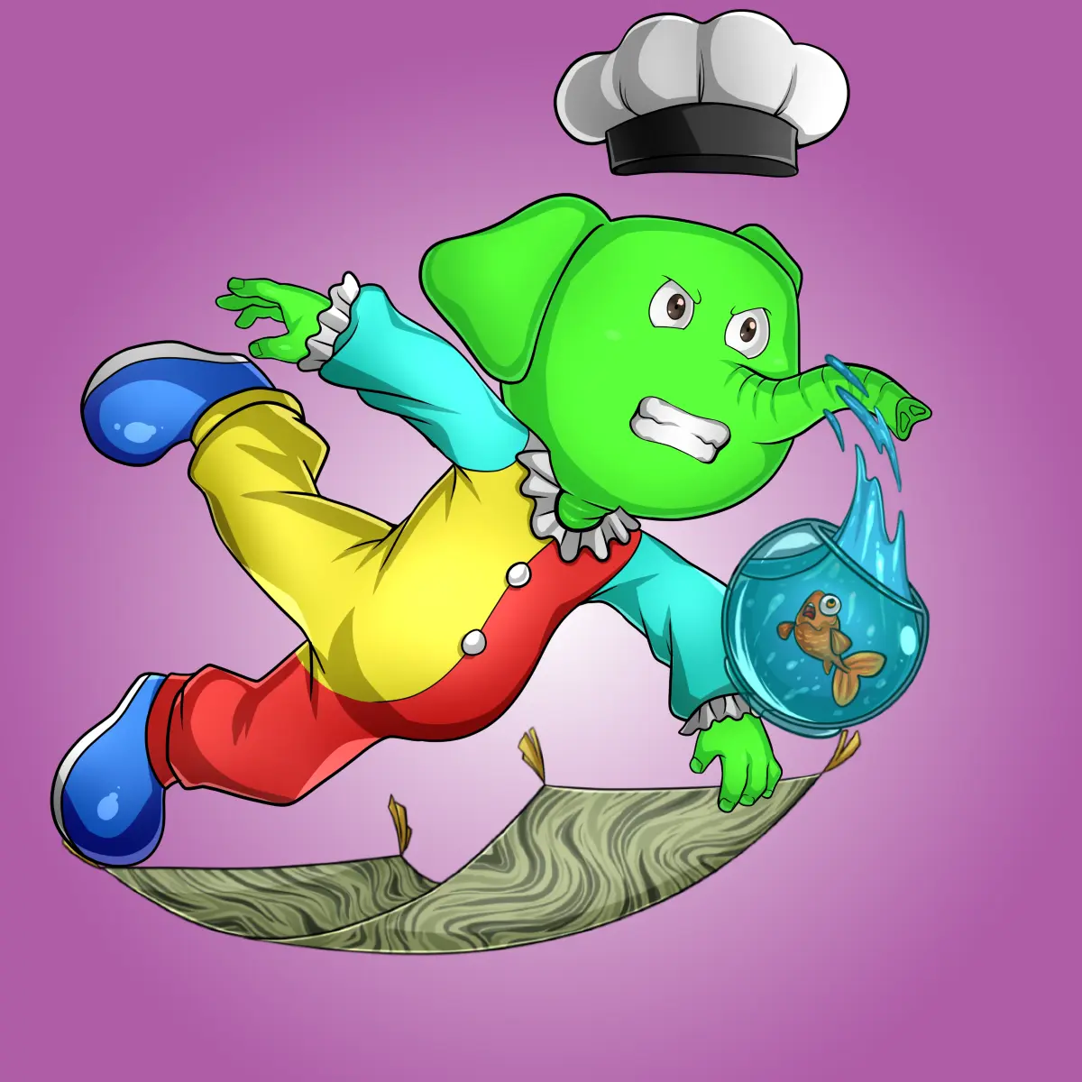 Rug Friends  #3928 NFT on Algorand