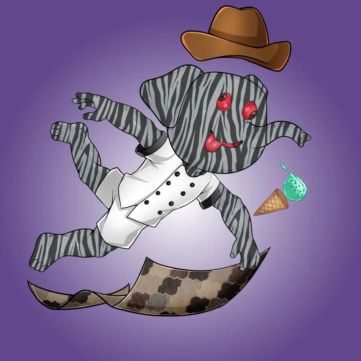 Rug Friends  #1436 NFT on Algorand