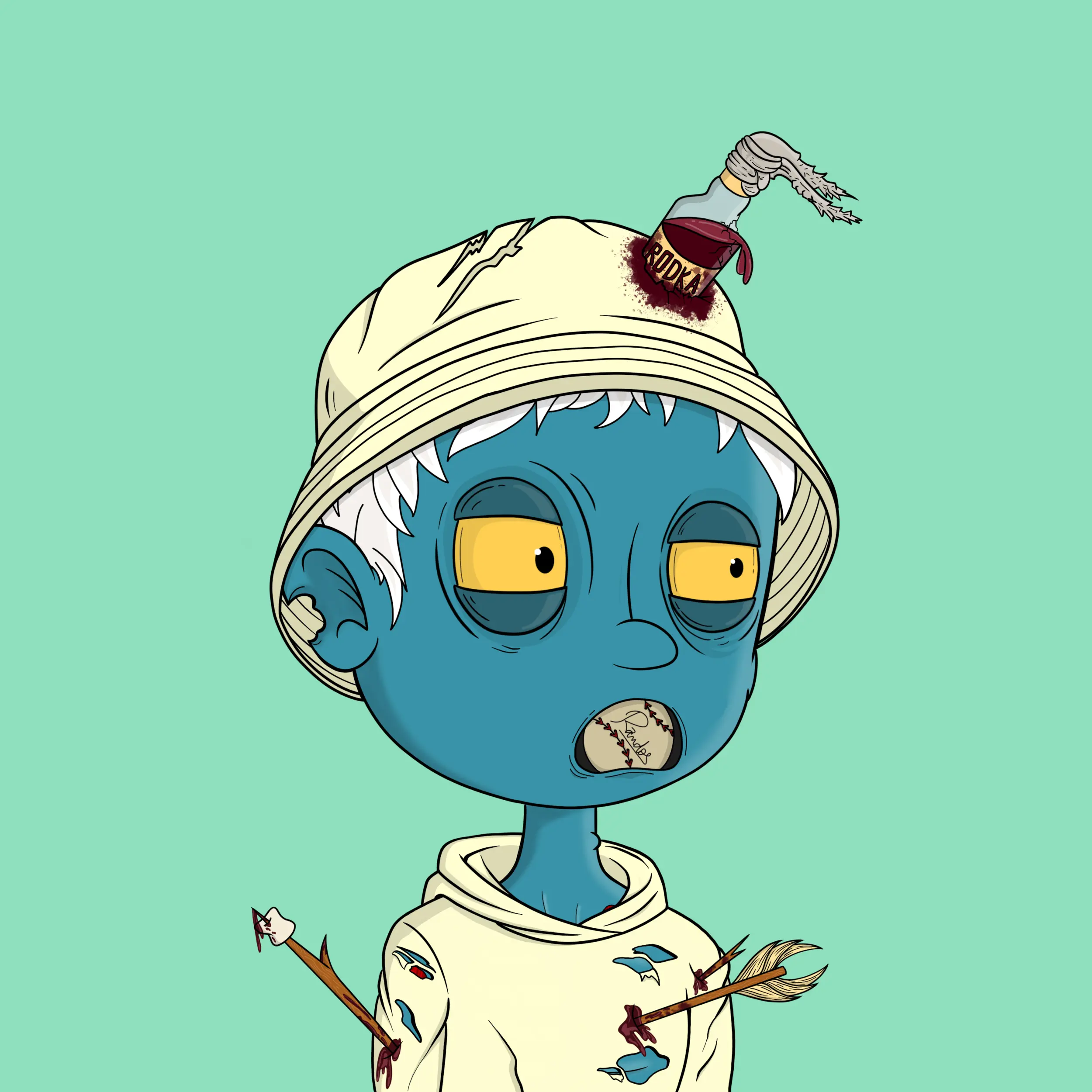 Afterlife Randos #14 NFT on Algorand