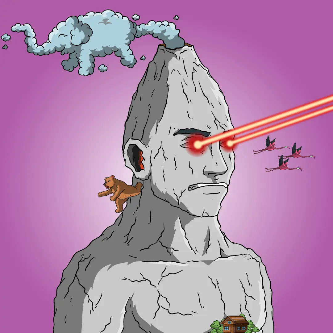 Volcano Boyz #1345 NFT on Algorand