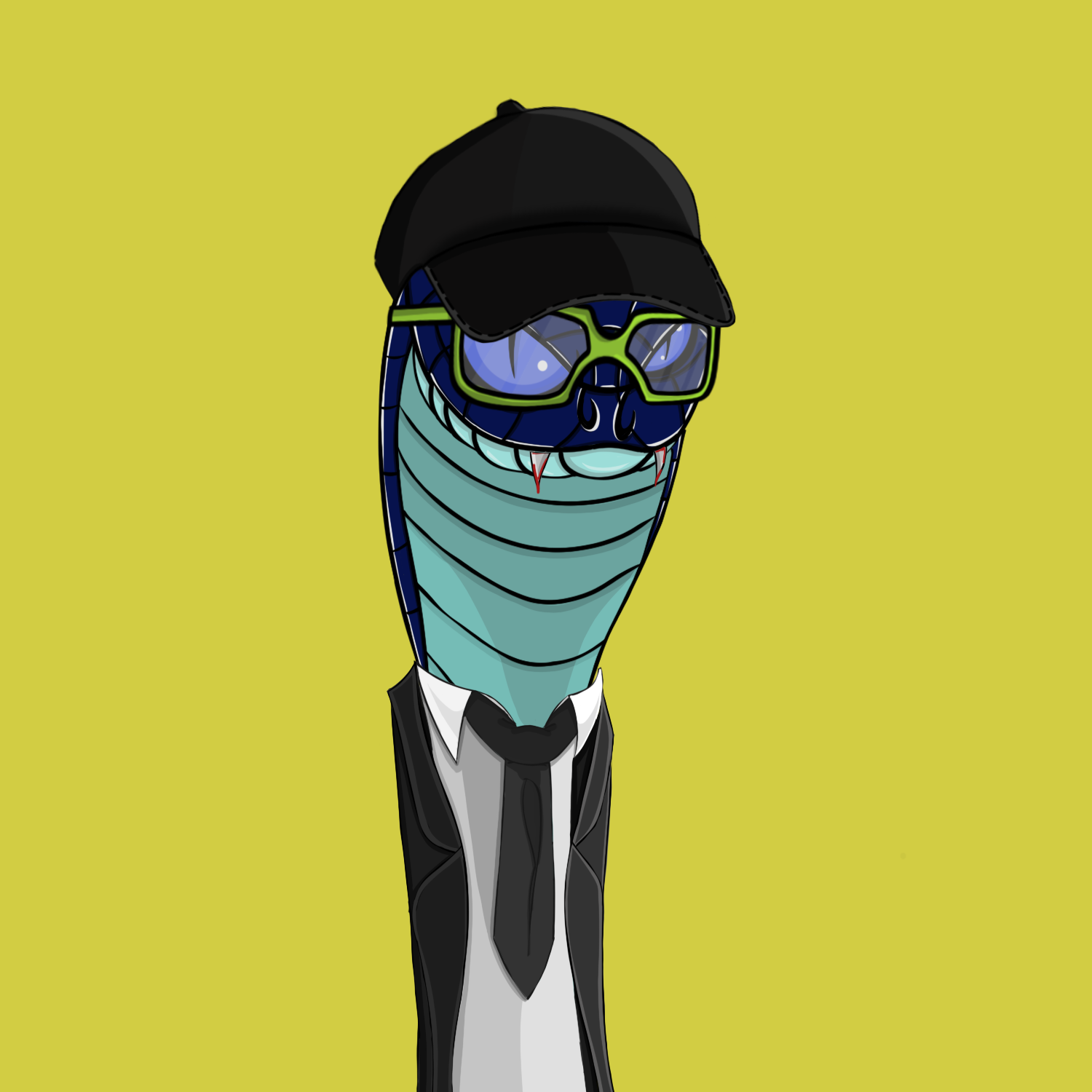 The Snake Cartel #491 NFT on Algorand