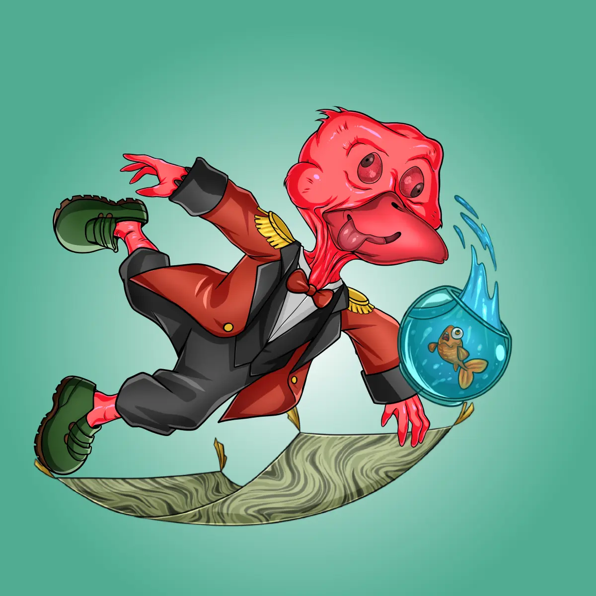 Rug Friends  #2176 NFT on Algorand