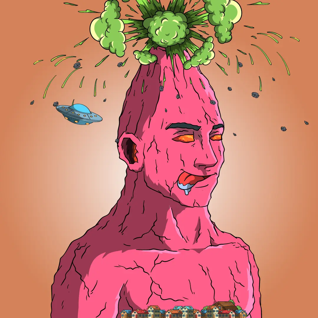 Volcano Boyz #1190 NFT on Algorand