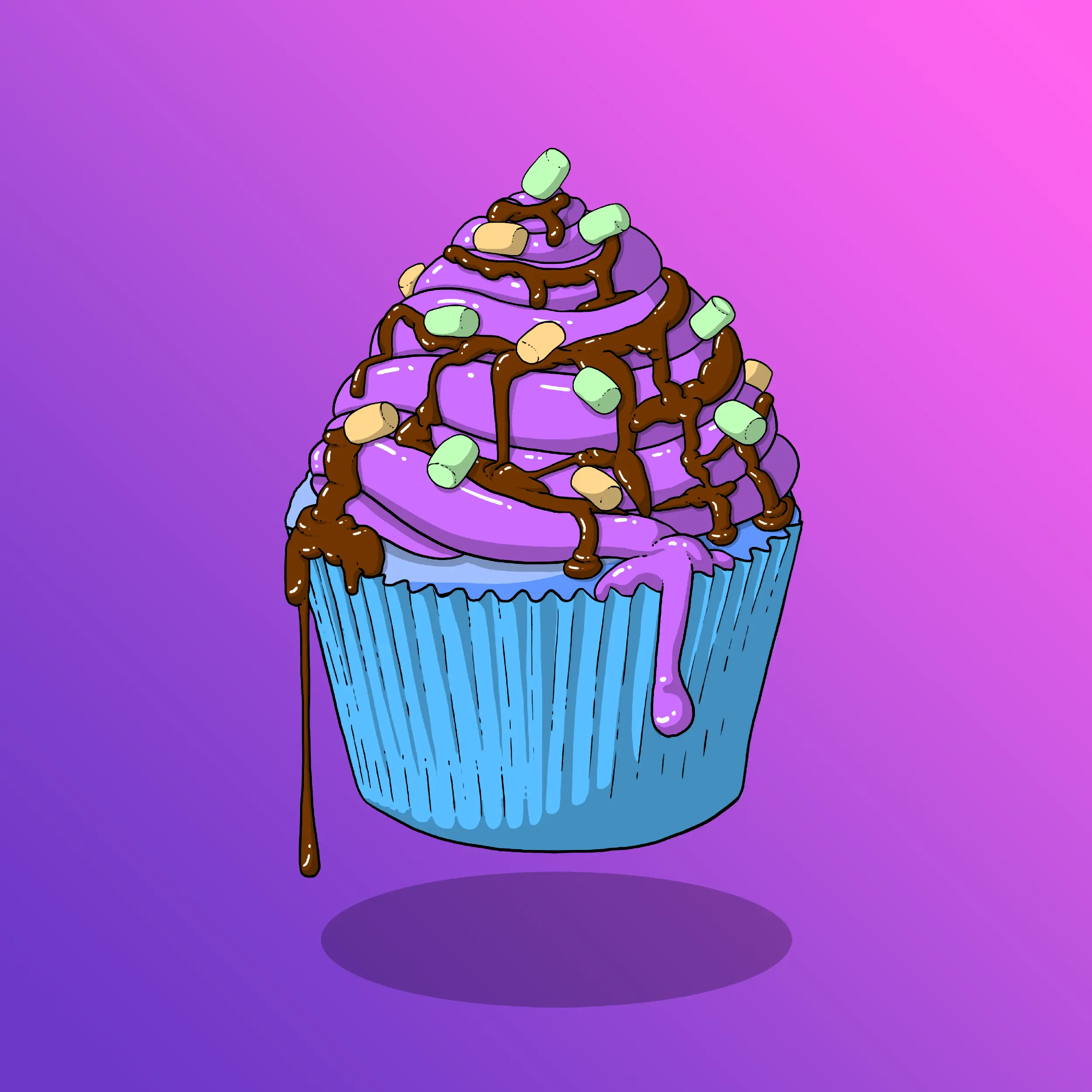 Cupcakes #193 NFT on Algorand