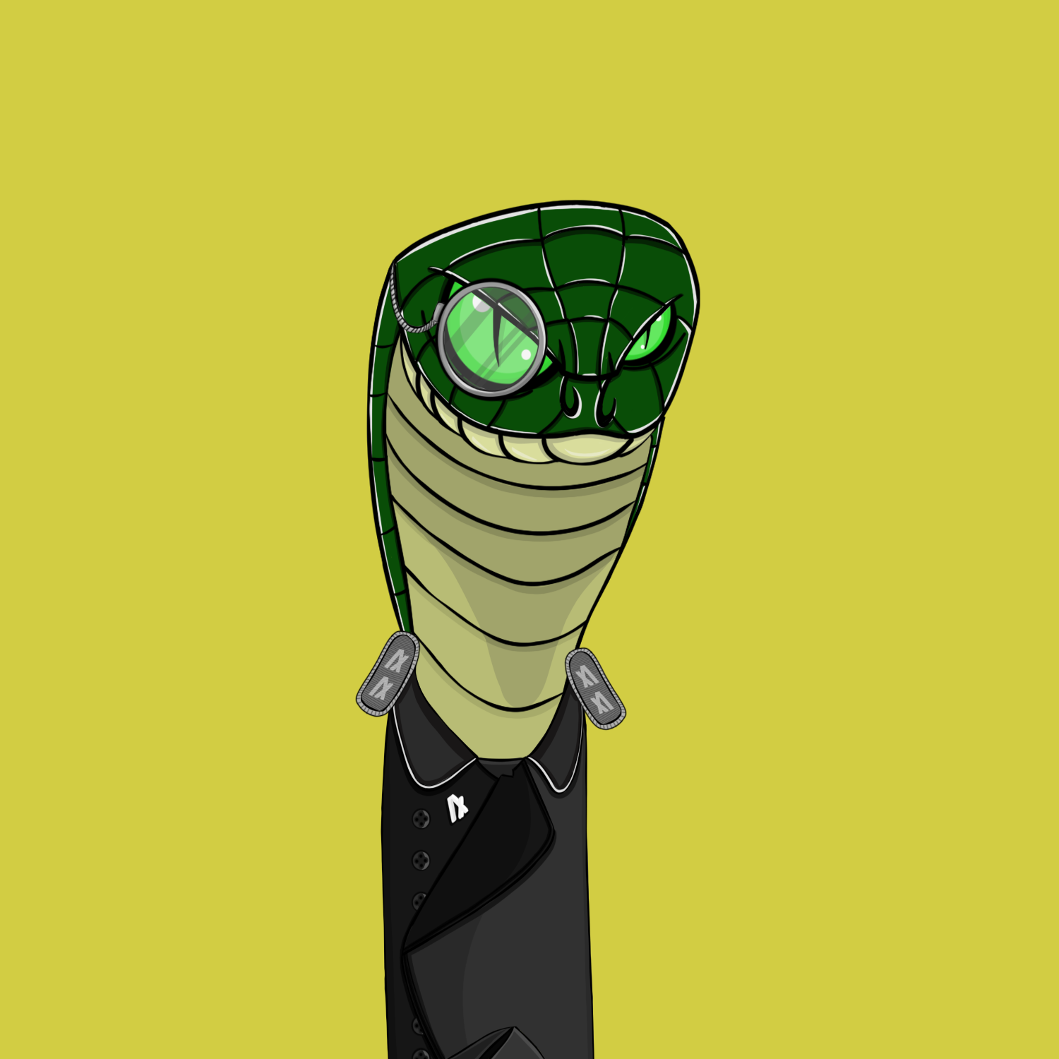 The Snake Cartel #539 NFT on Algorand