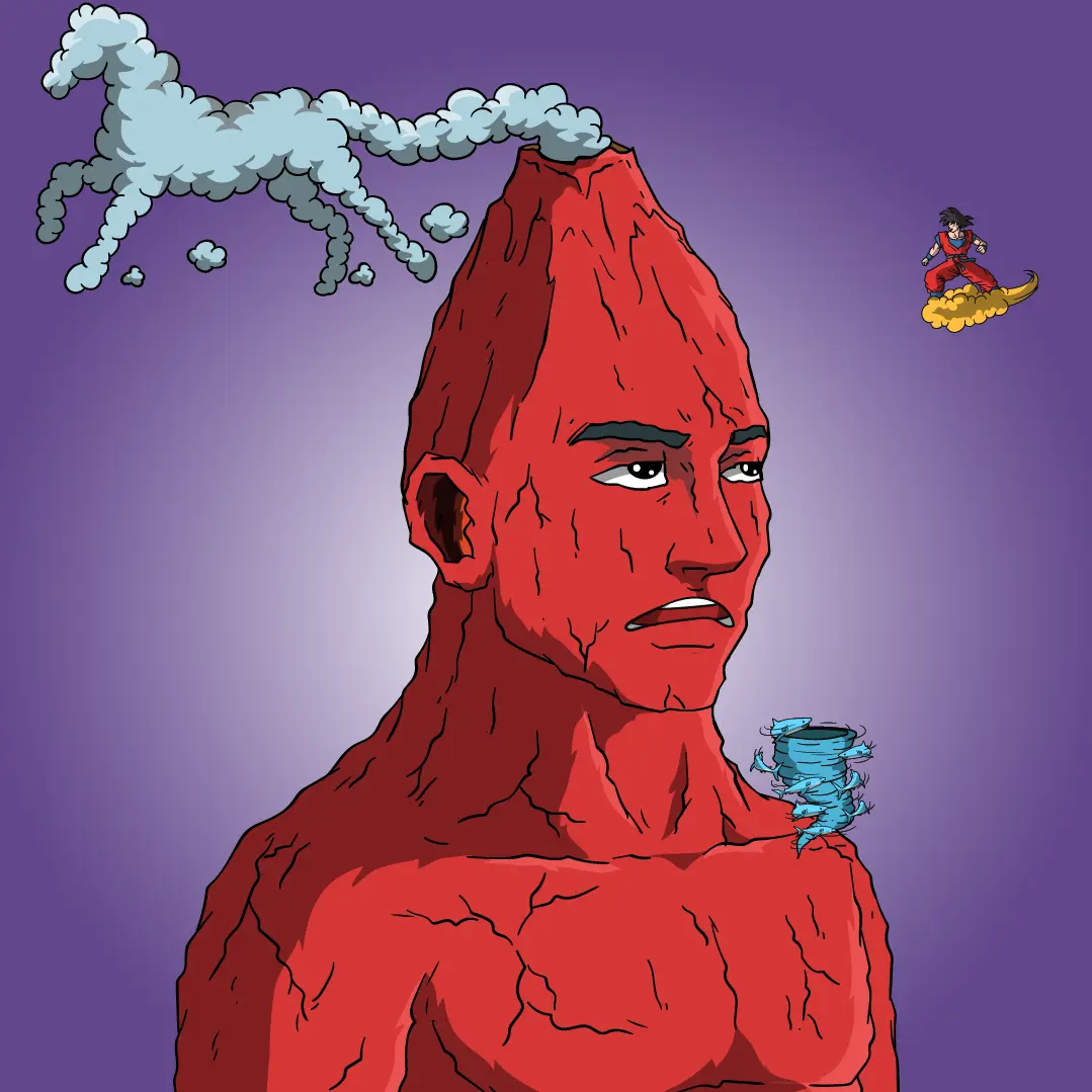 Volcano Boyz #591 NFT on Algorand