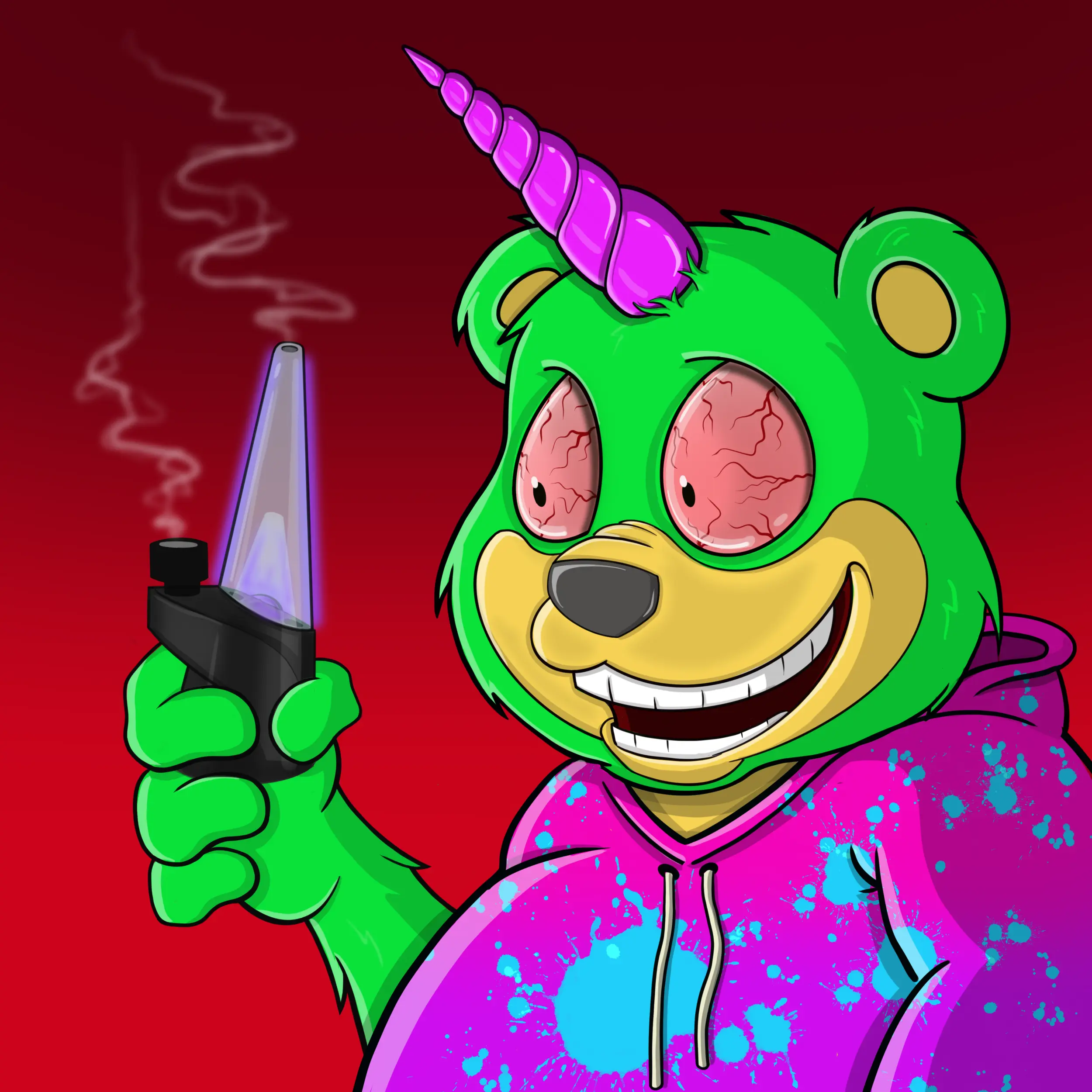 Burnin Bears #746 NFT on Algorand