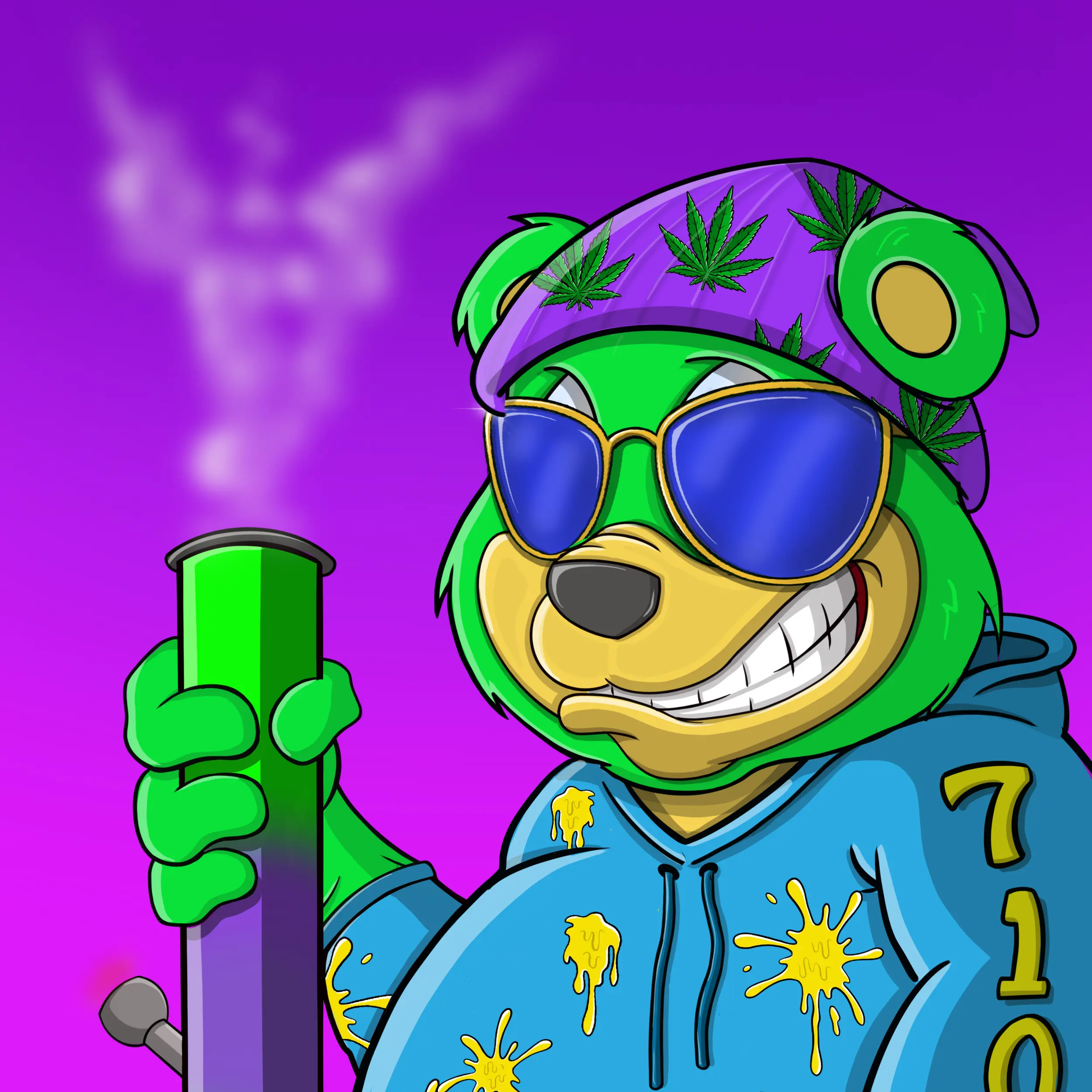 Burnin Bears #803 NFT on Algorand