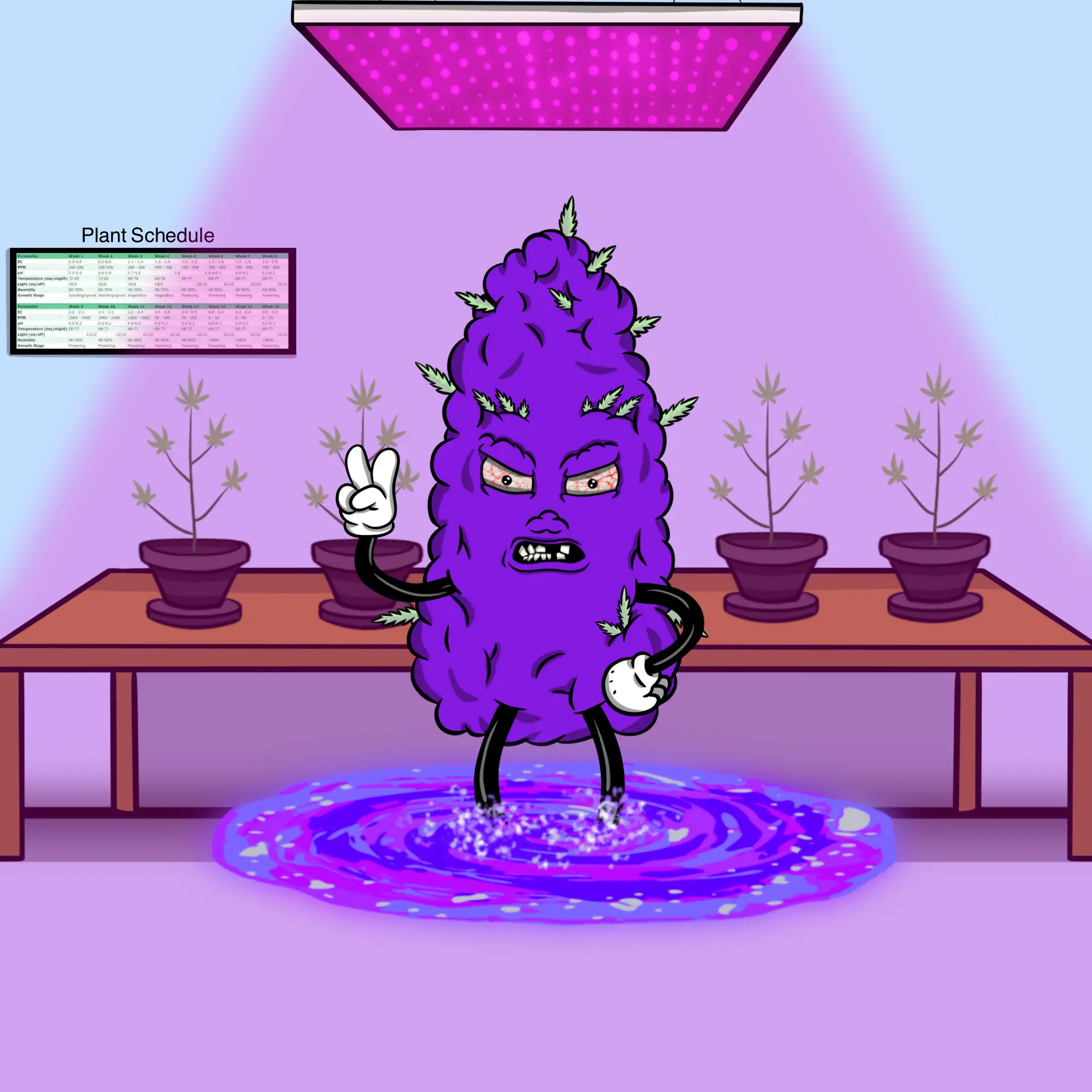 Blazing Budz #679 NFT on Algorand