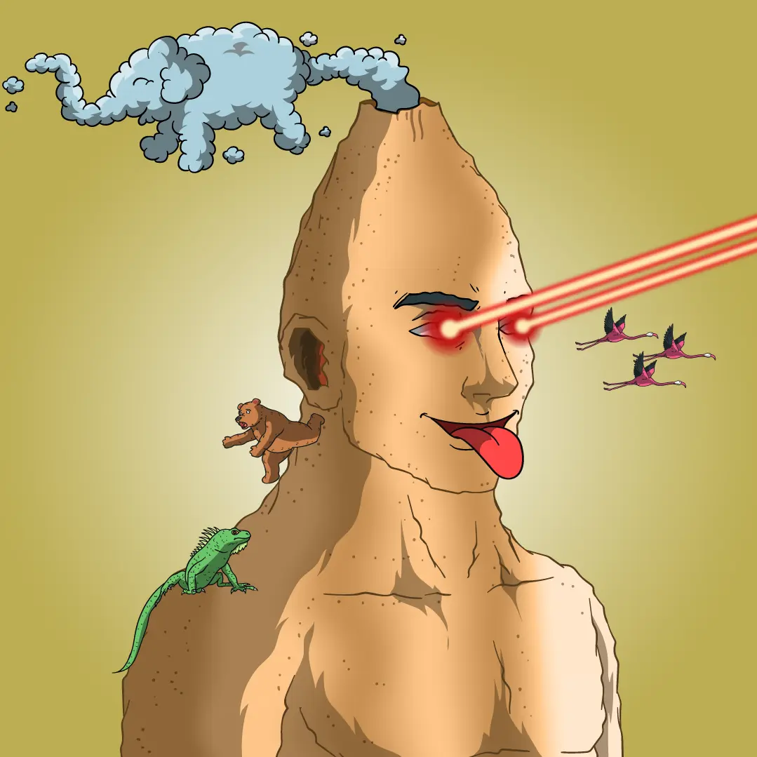 Volcano Boyz #1421 NFT on Algorand