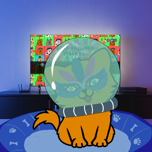 Happy Hoomens Cat#0534 NFT on Algorand