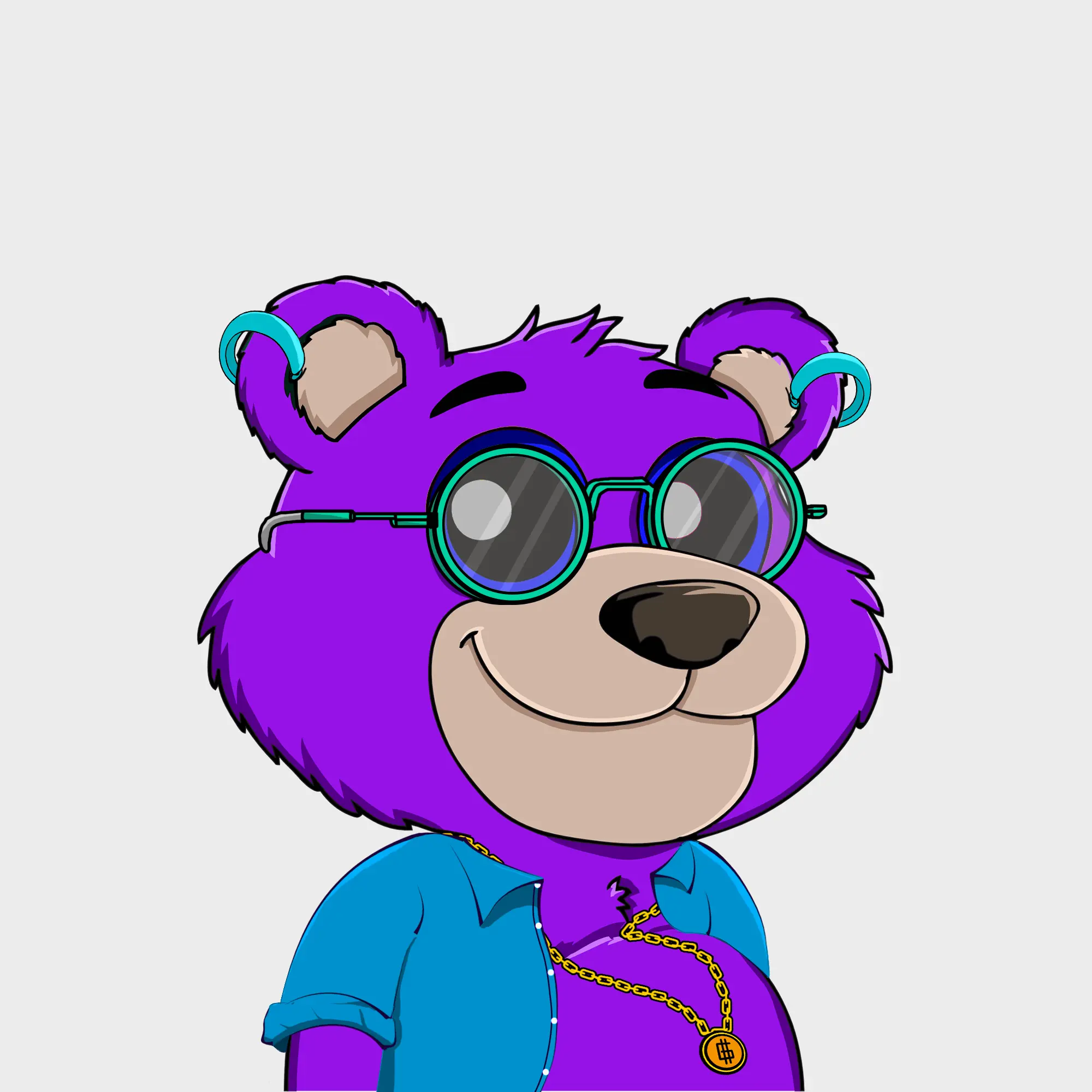 Gluttonous Bears #114 NFT on Algorand