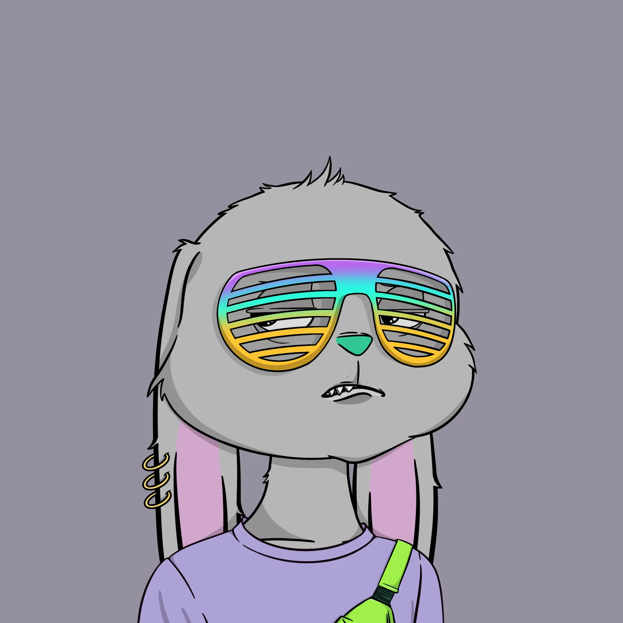 Bad Bunny Society #2440 NFT on Algorand