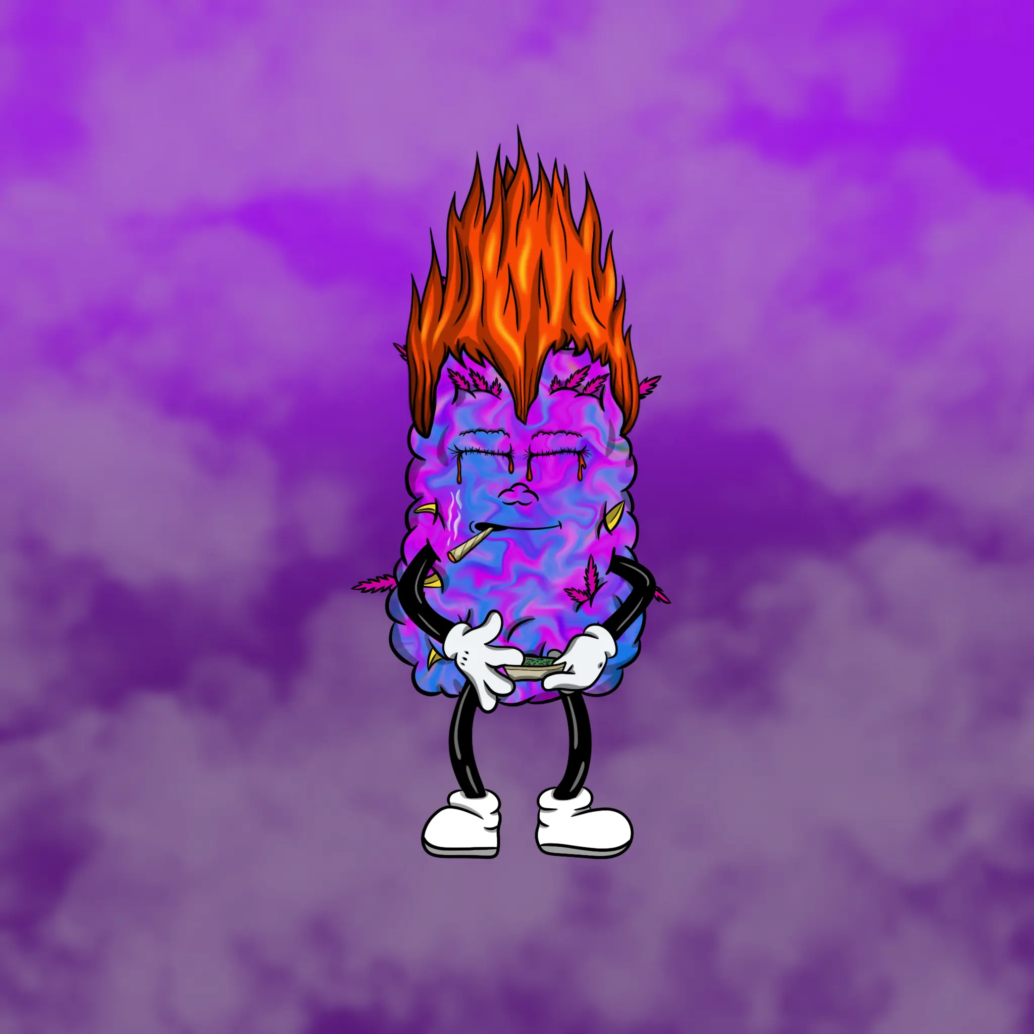 Blazing Budz #991 NFT on Algorand