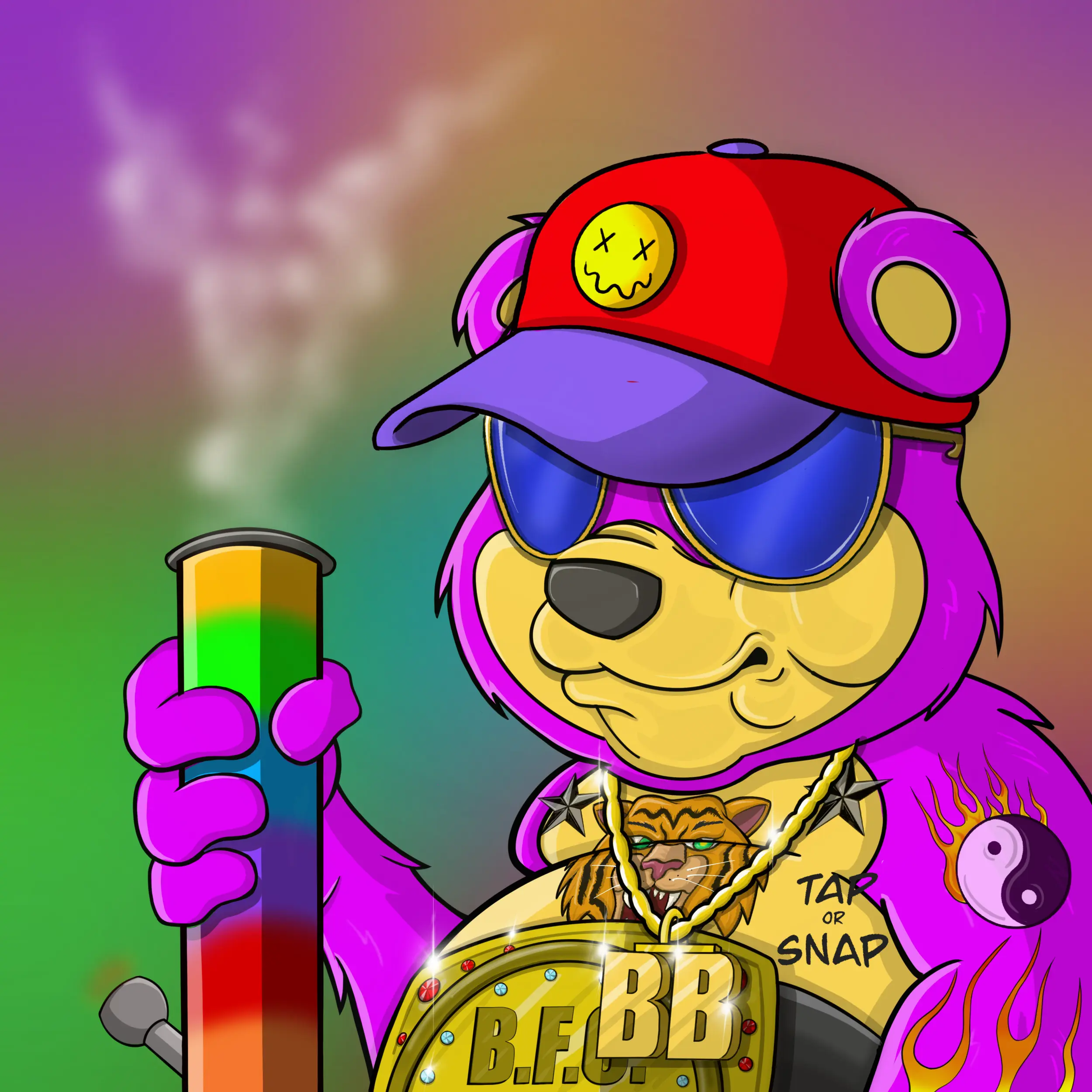 Burnin Bears #1891 NFT on Algorand