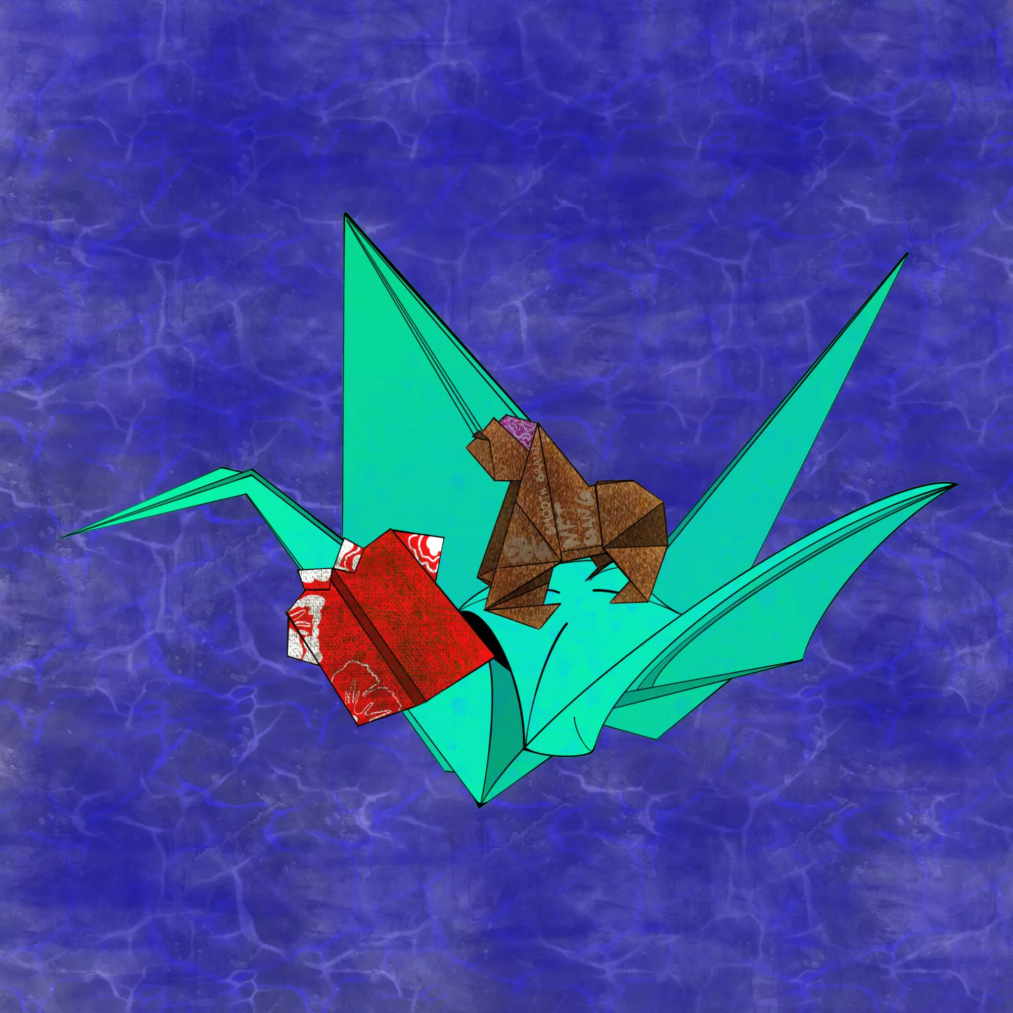 1000 Cranes V2 #54 NFT on Algorand