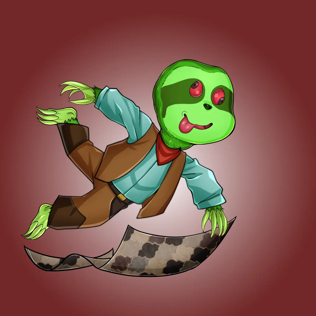 Rug Friends  #2745 NFT on Algorand