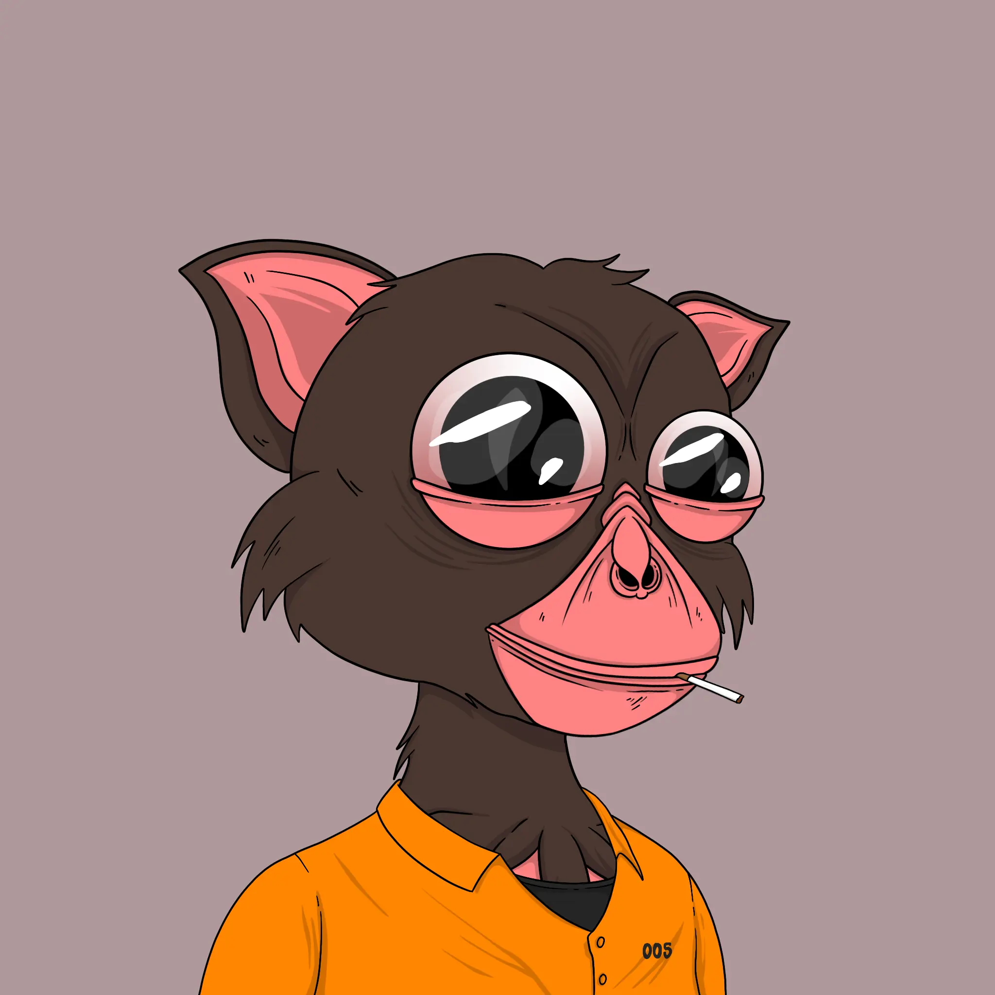 Trendy Tarsier #2996 NFT on Algorand