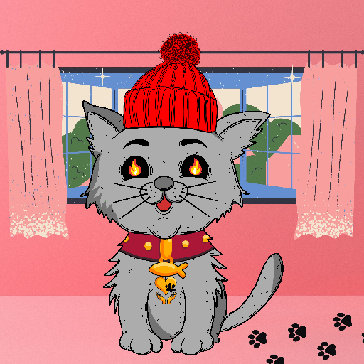 Happy Hoomens Cat#0687 NFT on Algorand