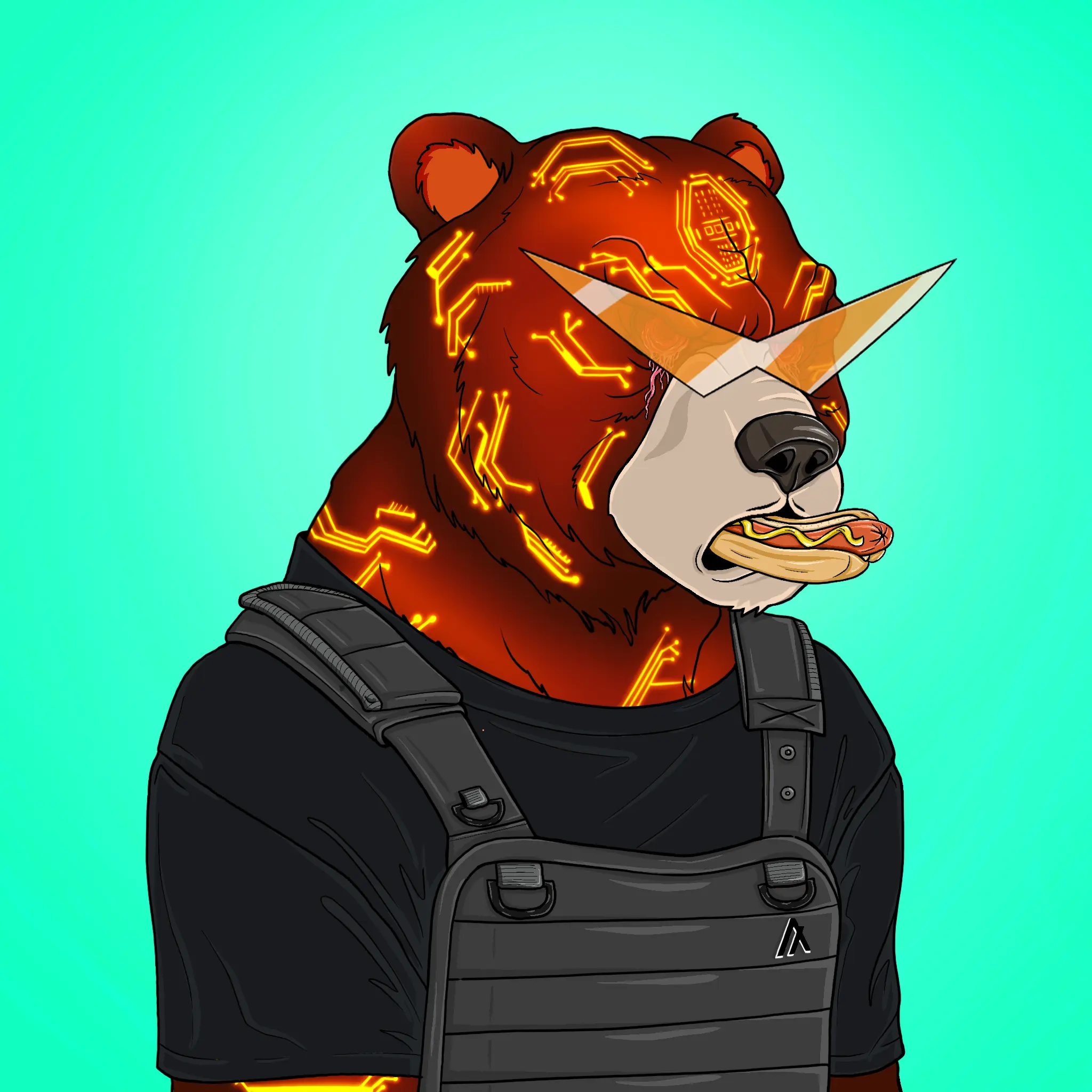 Mad Bears #153 NFT on Algorand