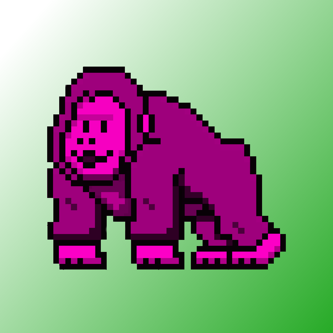 Algo Gorilla (COMMON) 152 NFT on Algorand