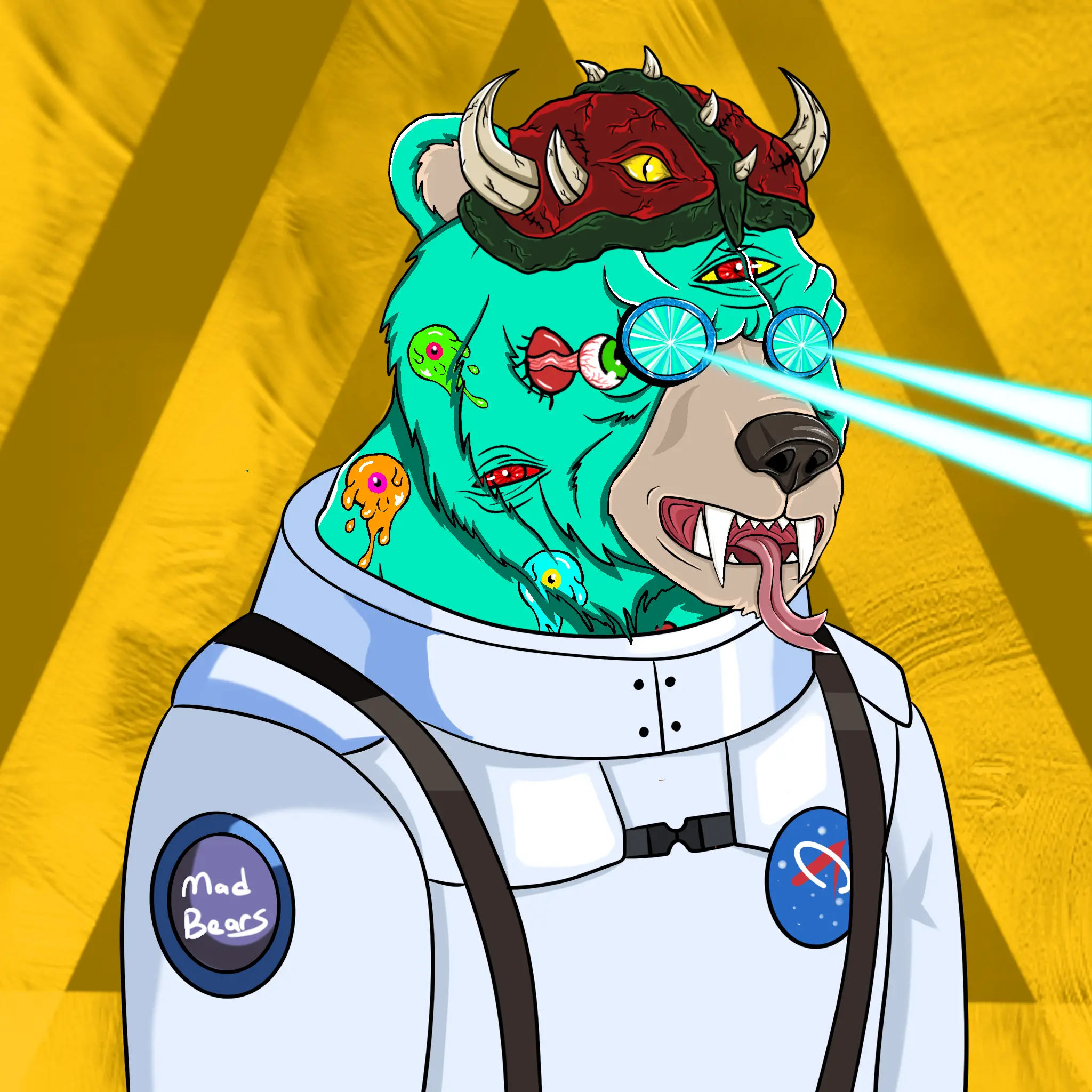 Mad Bears #1252 NFT on Algorand