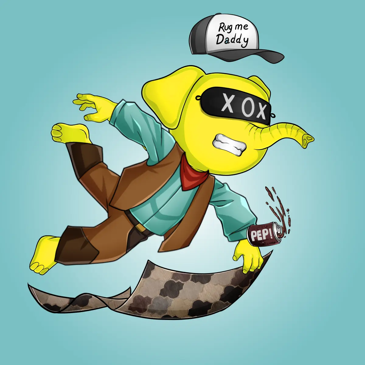 Rug Friends  #3283 NFT on Algorand