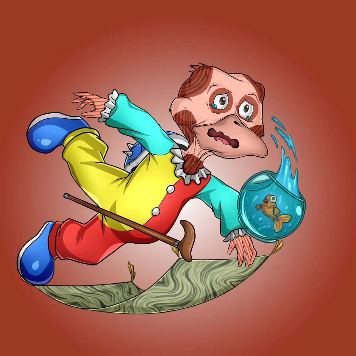 Rug Friends  #4135 NFT on Algorand