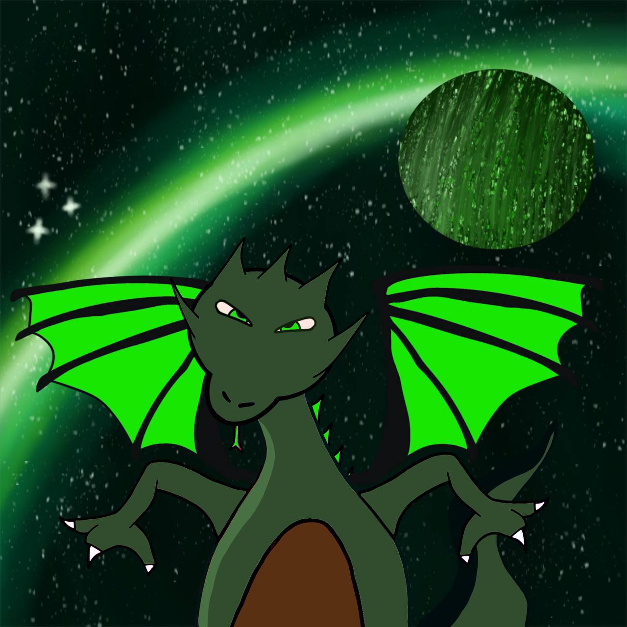 Devious Dragon #031 NFT on Algorand