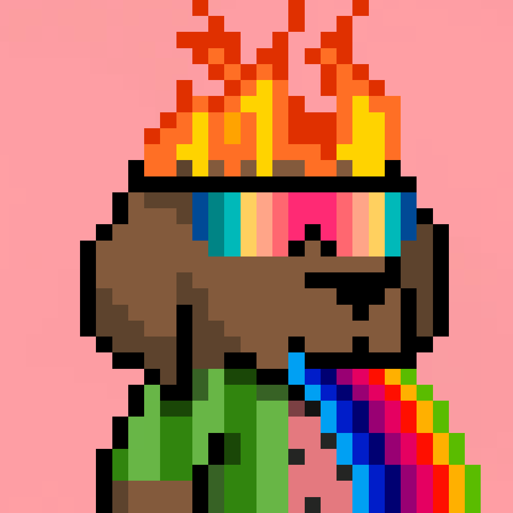 Pixel Pups #638 NFT on Algorand