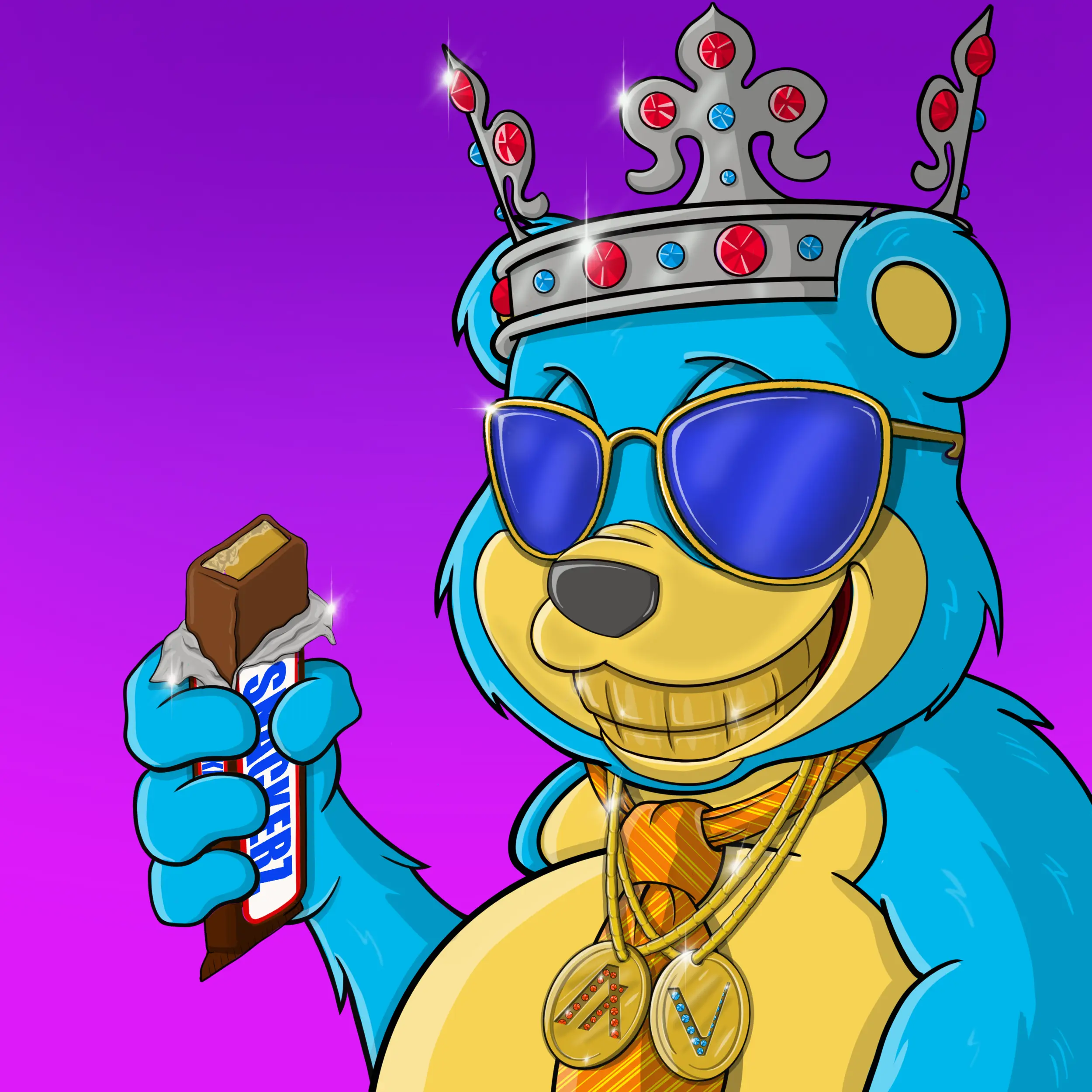 Burnin Bears #777 NFT on Algorand