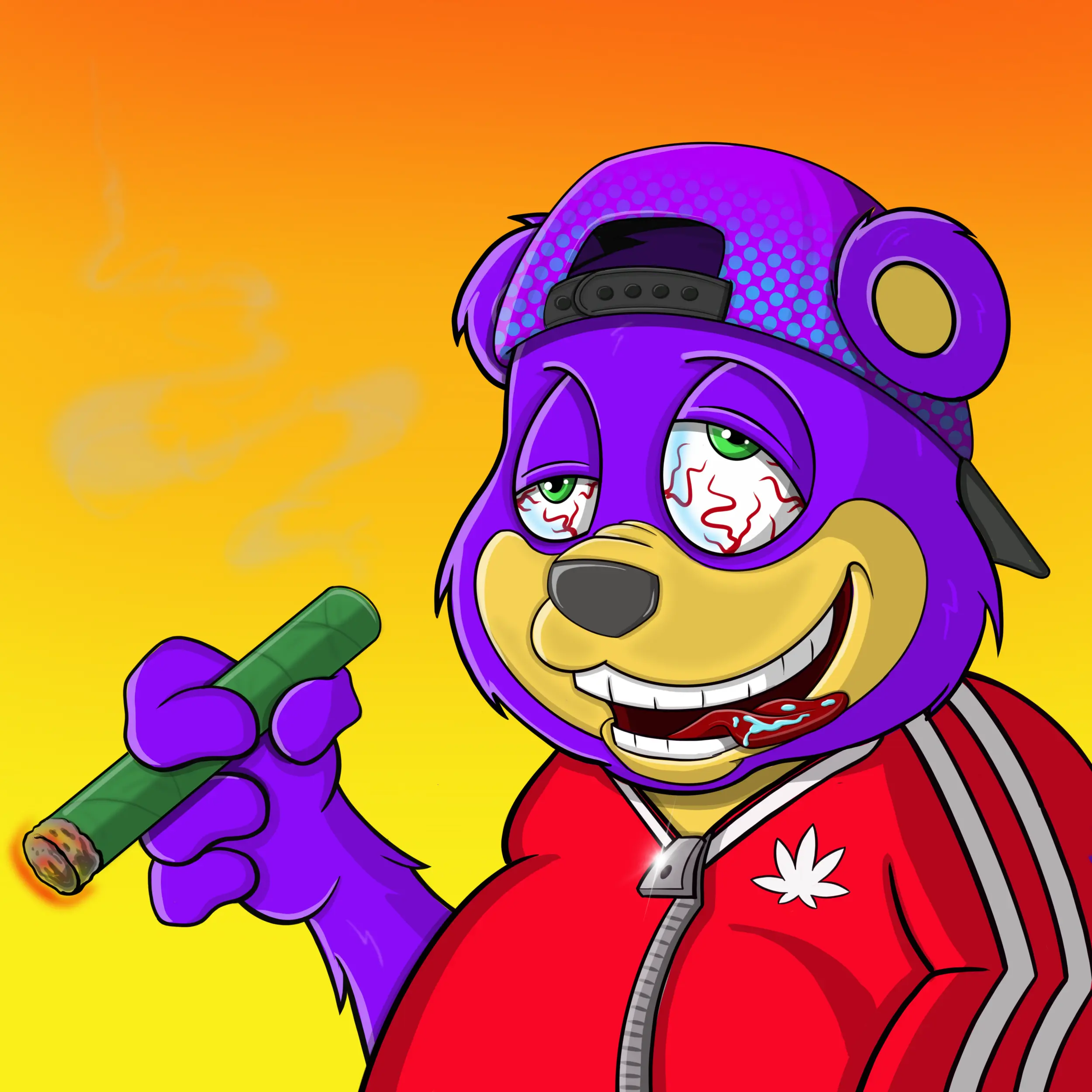 Burnin Bears #380 NFT on Algorand