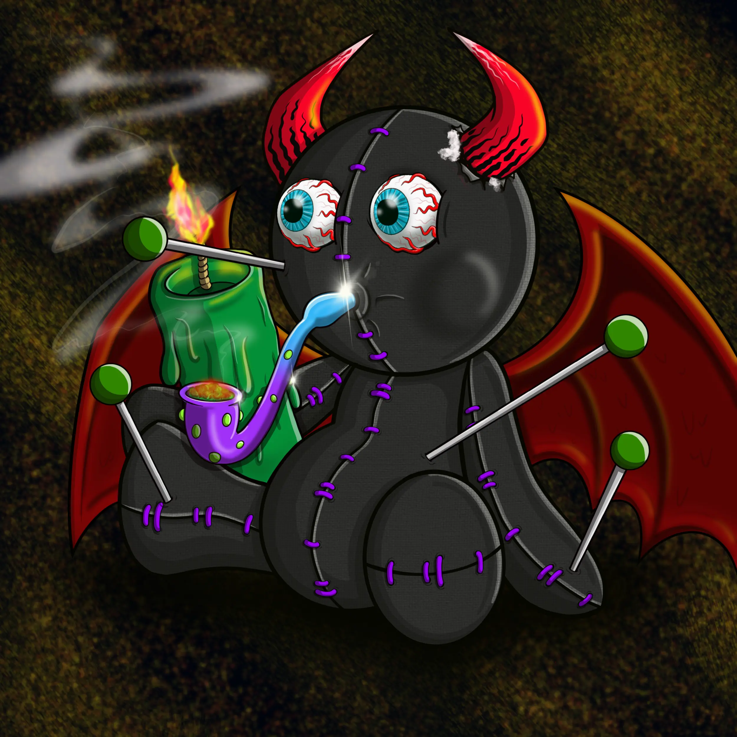 Trippy Stitch #289 NFT on Algorand