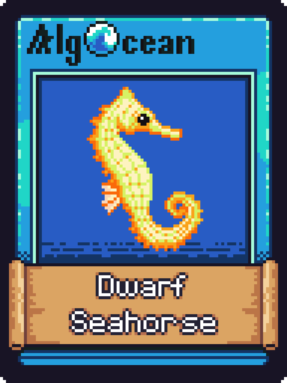 Dwarf Seahorse NFT on Algorand