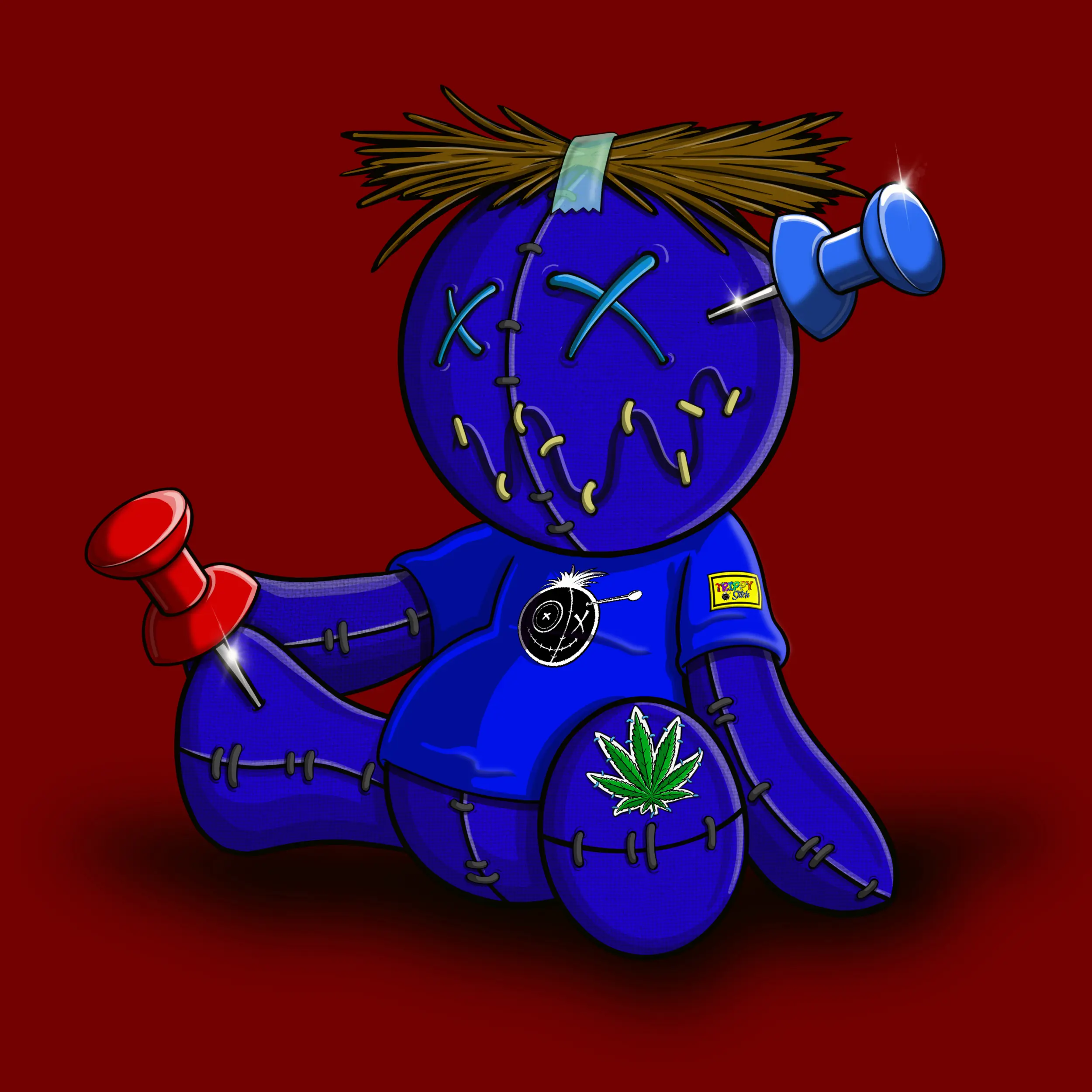 Trippy Stitch #773 NFT on Algorand