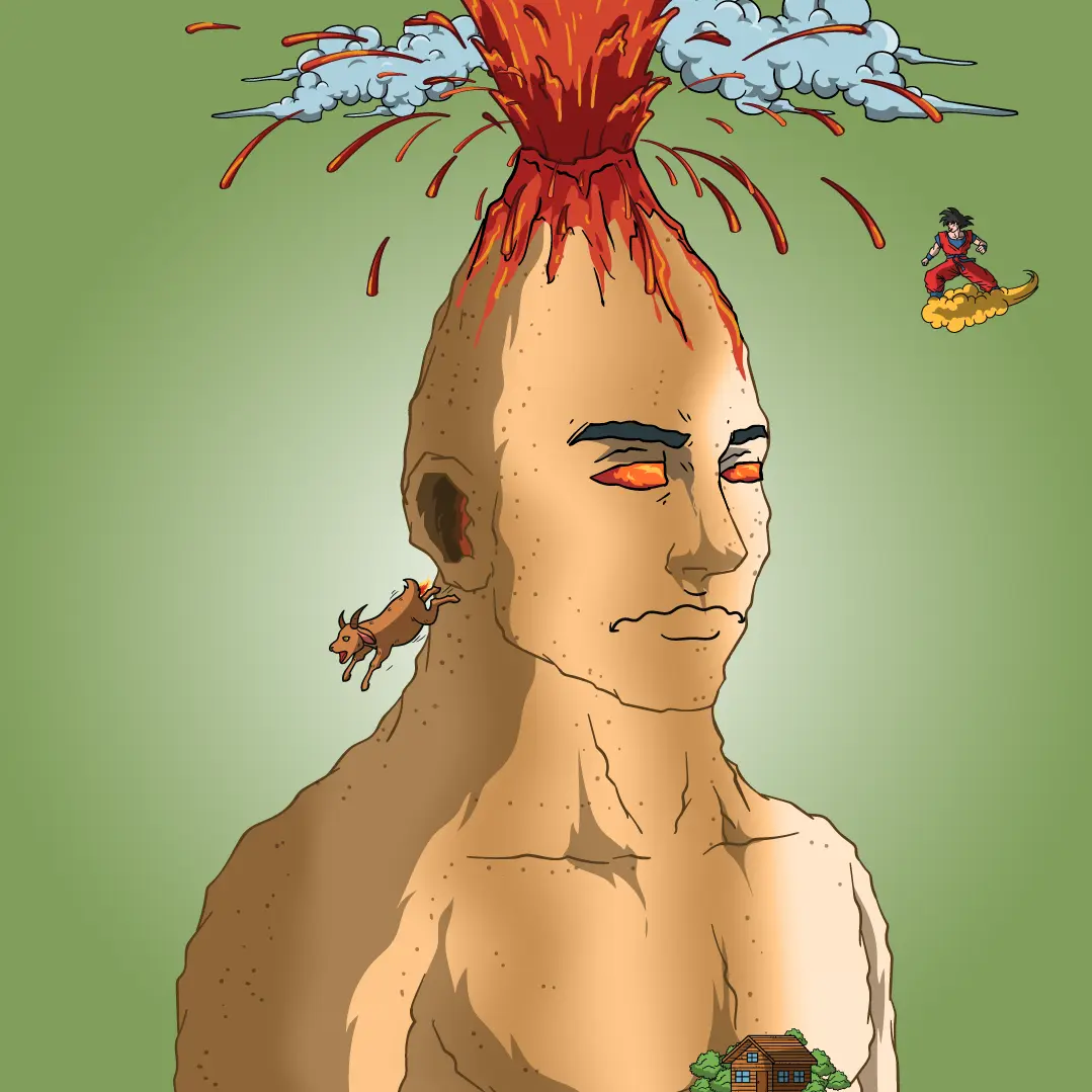 Volcano Boyz #1457 NFT on Algorand